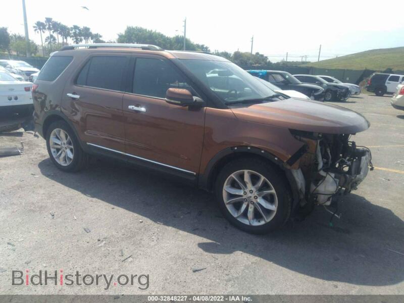 2012 Ford EXPLORER Limited (VIN 1FMHK7F81CGA63179) — фото 1 из 11, IAAI, повреждение: передняя часть