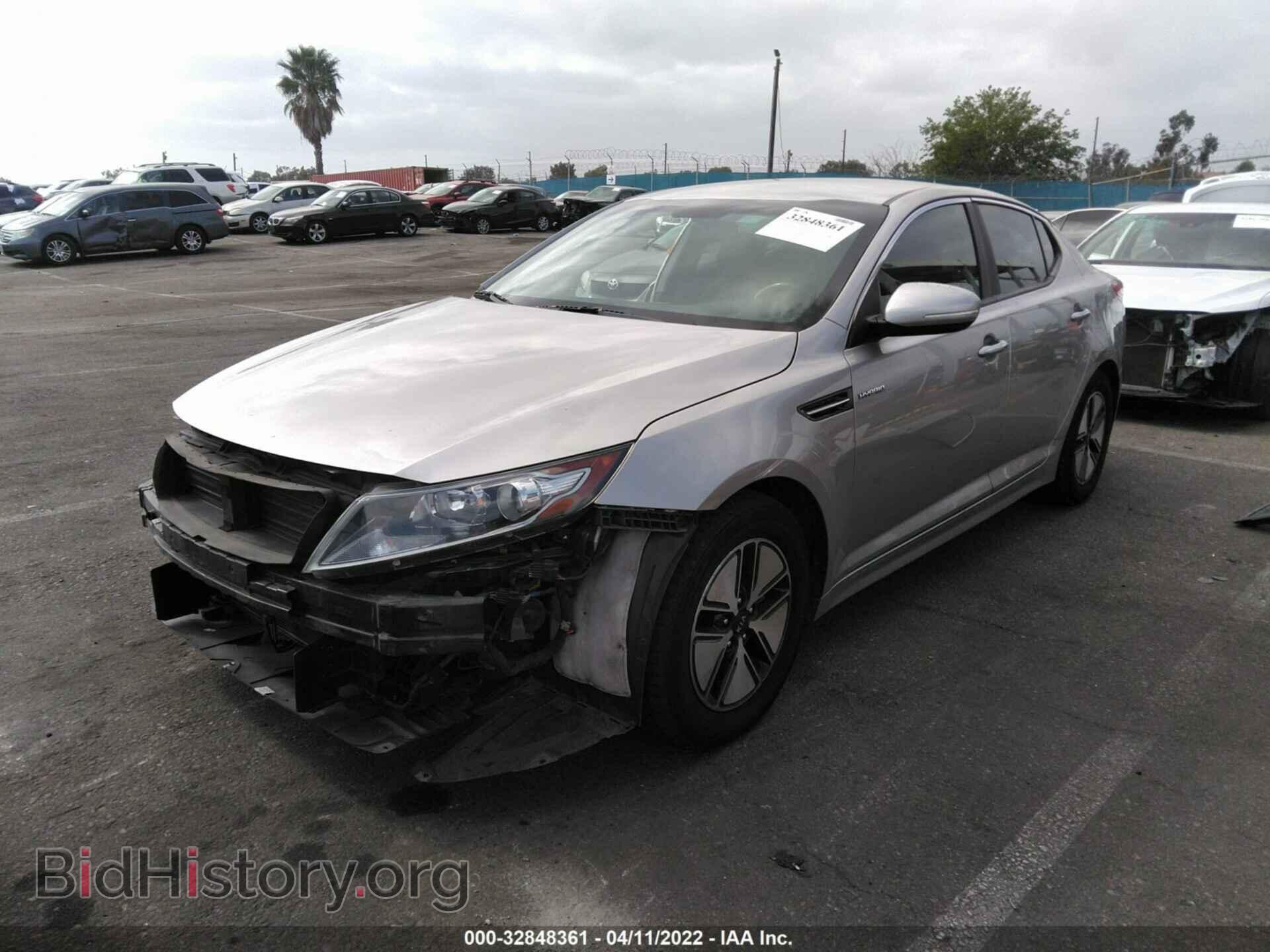2013 KIA OPTIMA HYBRID - VIN: KNAGM4AD7D5053666 - Фото 2