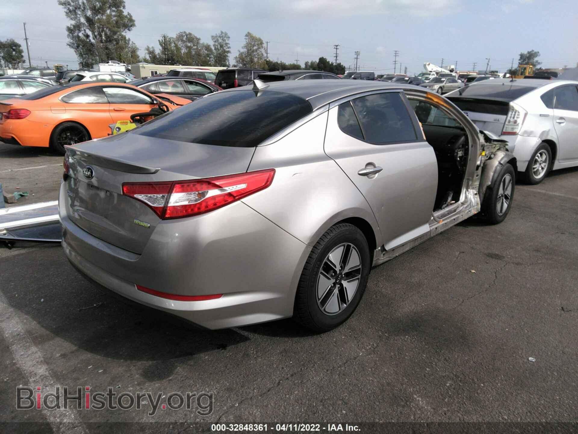 2013 KIA OPTIMA HYBRID - VIN: KNAGM4AD7D5053666 - Фото 4