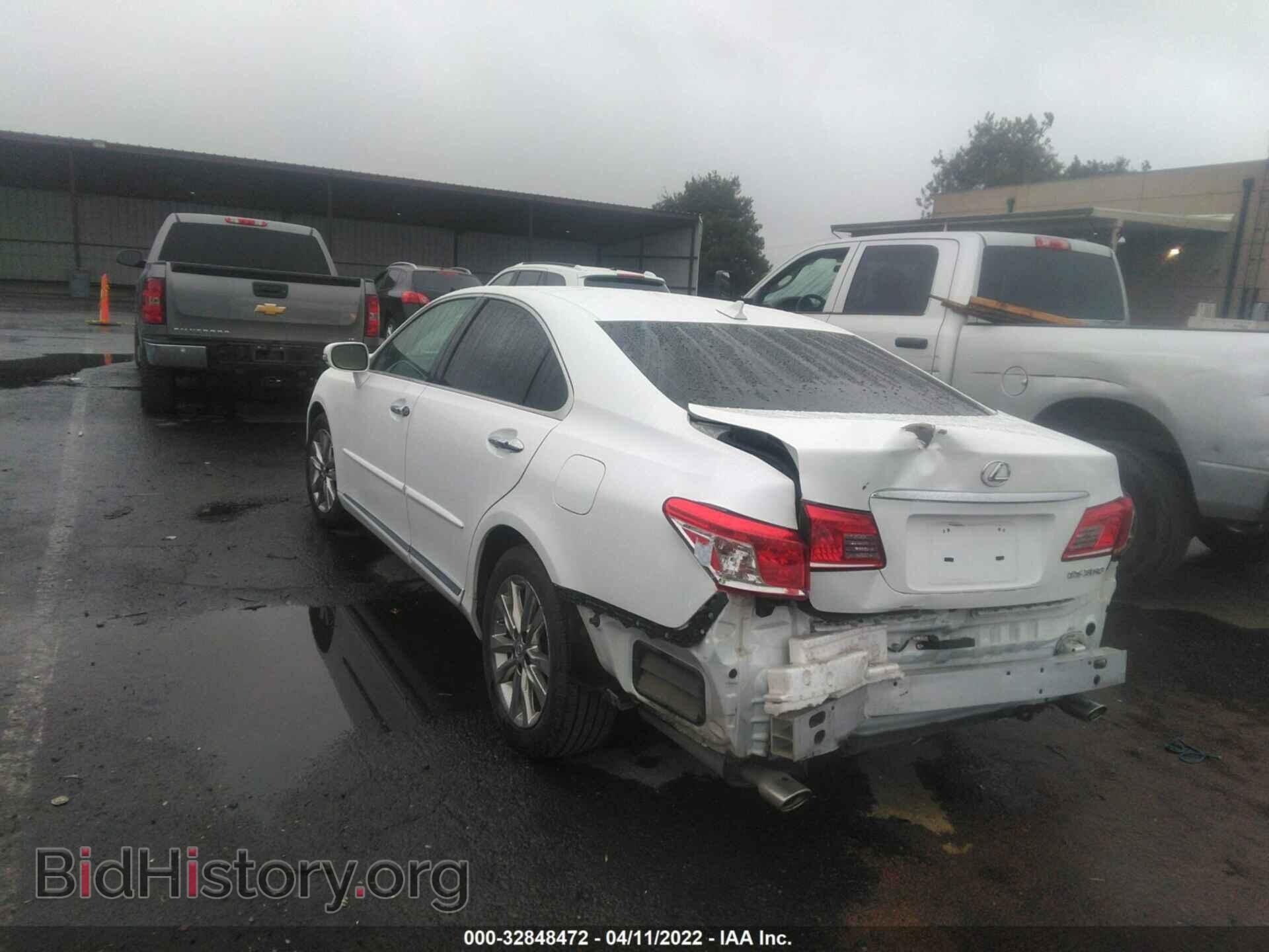 2012 LEXUS ES 350 - VIN: JTHBK1EG3C2480444 - Фото 3