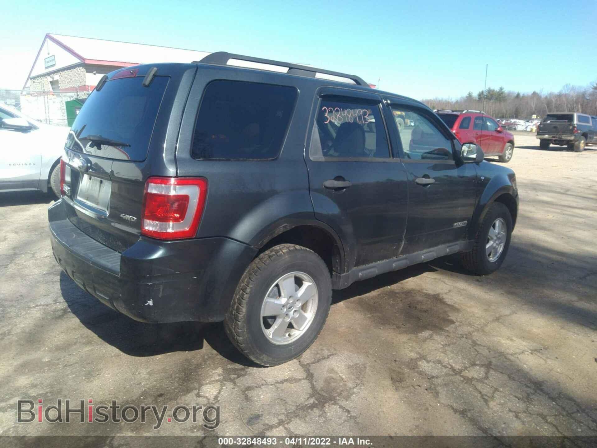 2008 FORD ESCAPE - VIN: 1FMCU93138KC66456 - Фото 4