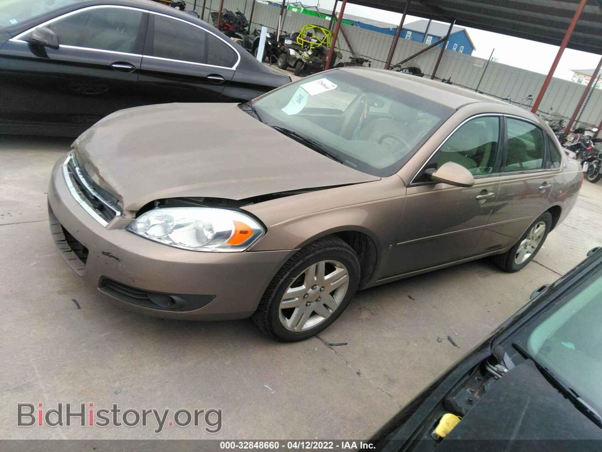2007 CHEVROLET IMPALA - VIN: 2G1WC58R679315444 - Фото 2