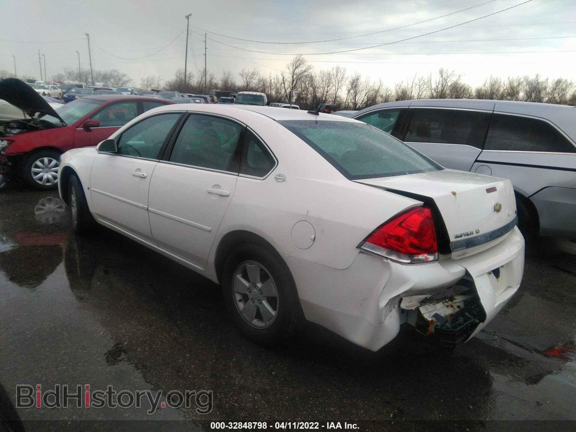 2007 CHEVROLET IMPALA - VIN: 2G1WT58K079214127 - Фото 3