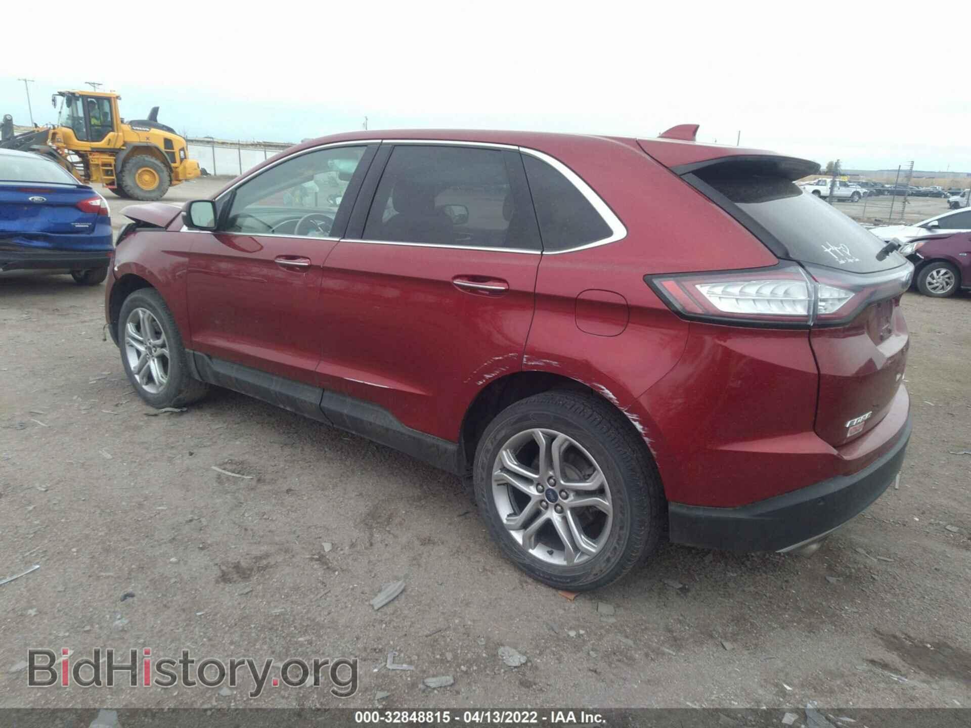 2016 FORD EDGE - VIN: 2FMPK4K91GBB23239 - Photo 3