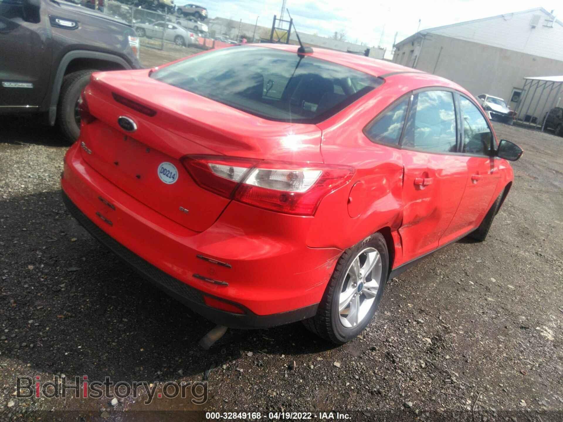 2013 FORD FOCUS - VIN: 1FADP3F28DL217958 - Фото 4
