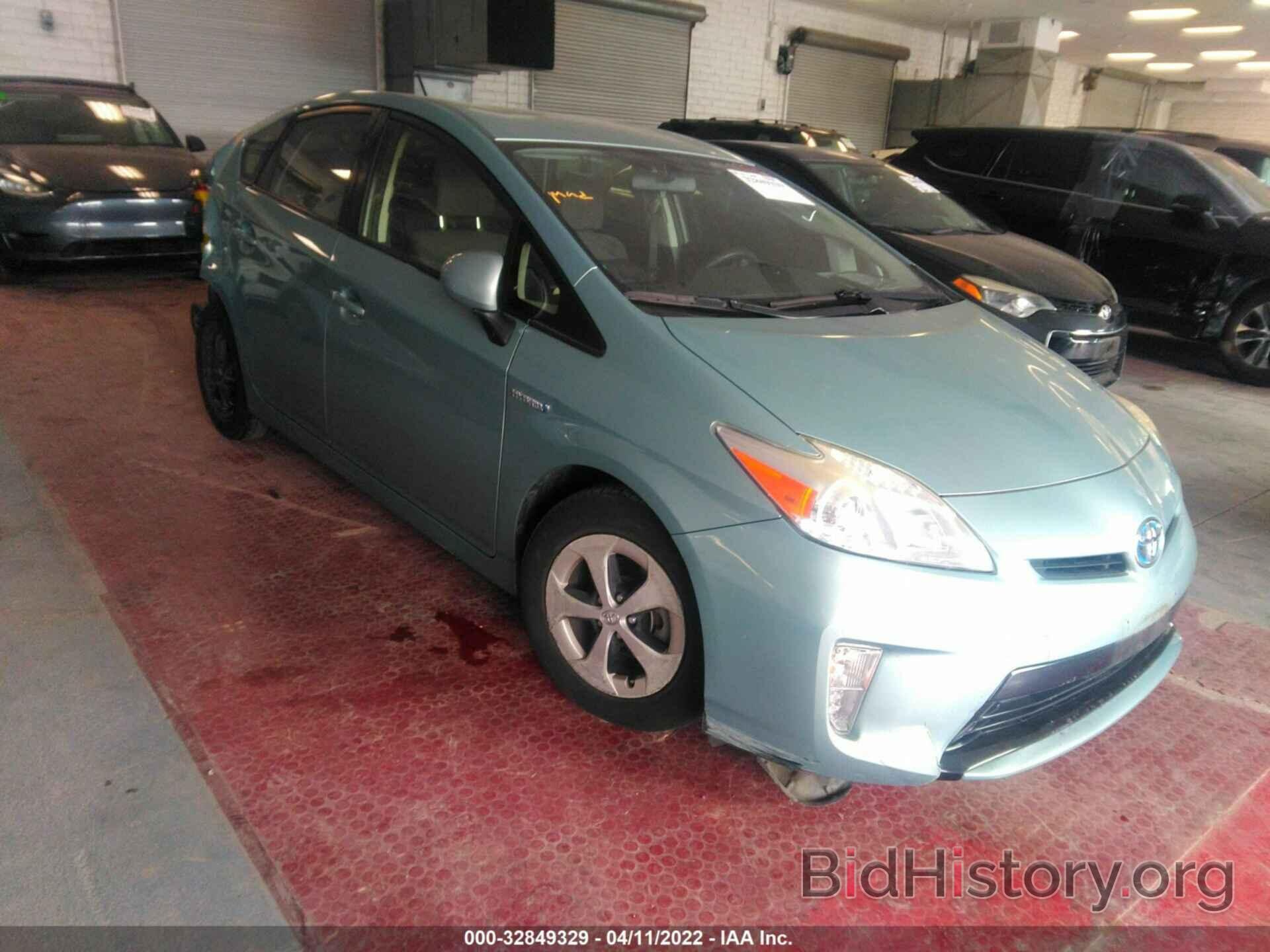 Фотография JTDKN3DU9E1747770 - TOYOTA PRIUS 2014