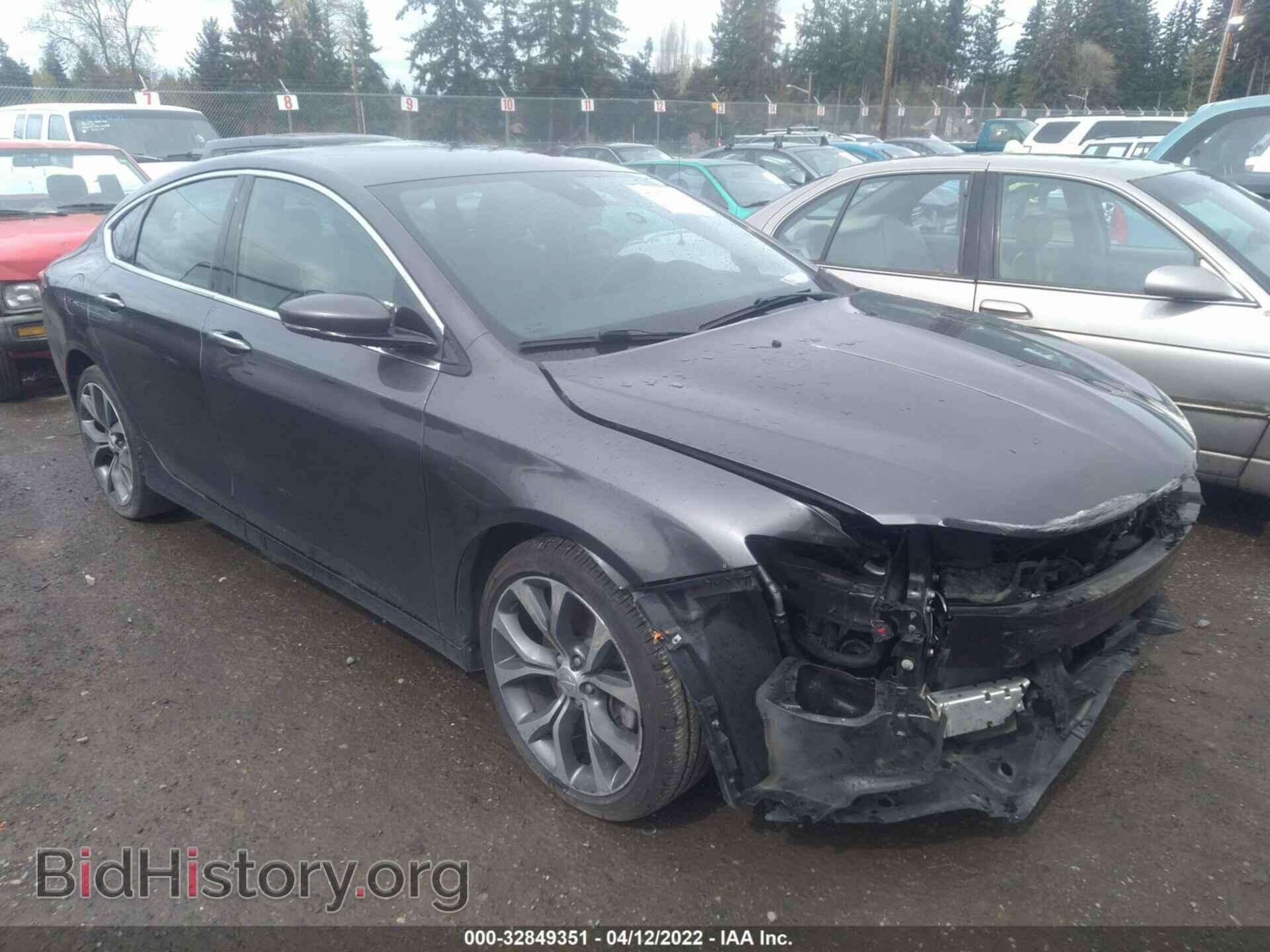 Фотография 1C3CCCCG6FN683031 - CHRYSLER 200 2015