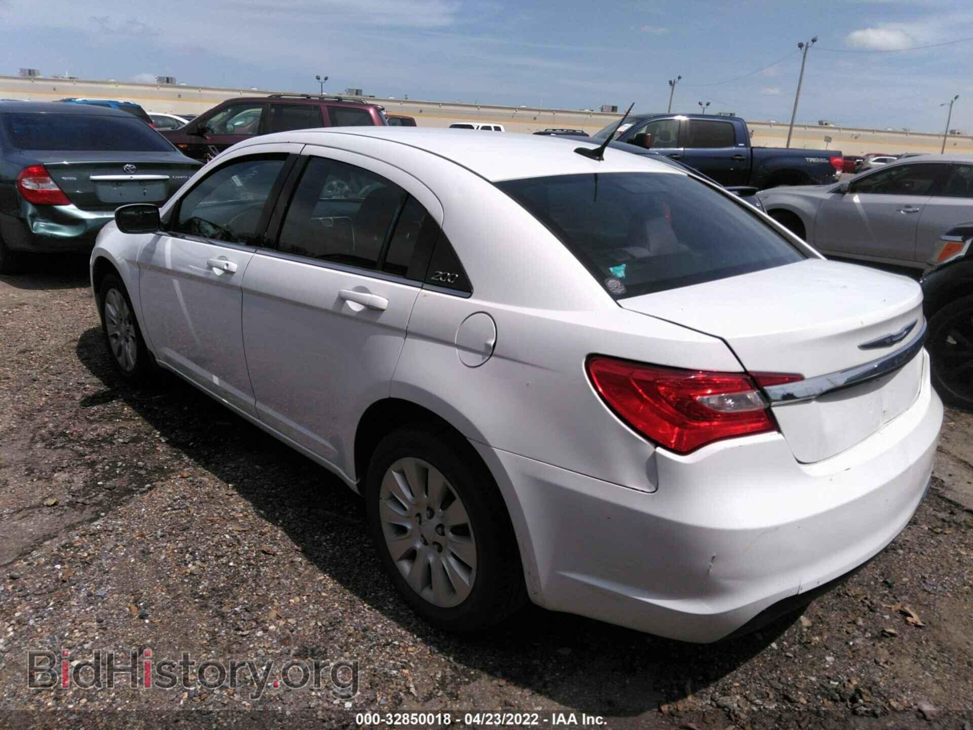 2012 CHRYSLER 200 - VIN: 1C3CCBAB1CN319449 - Фото 3
