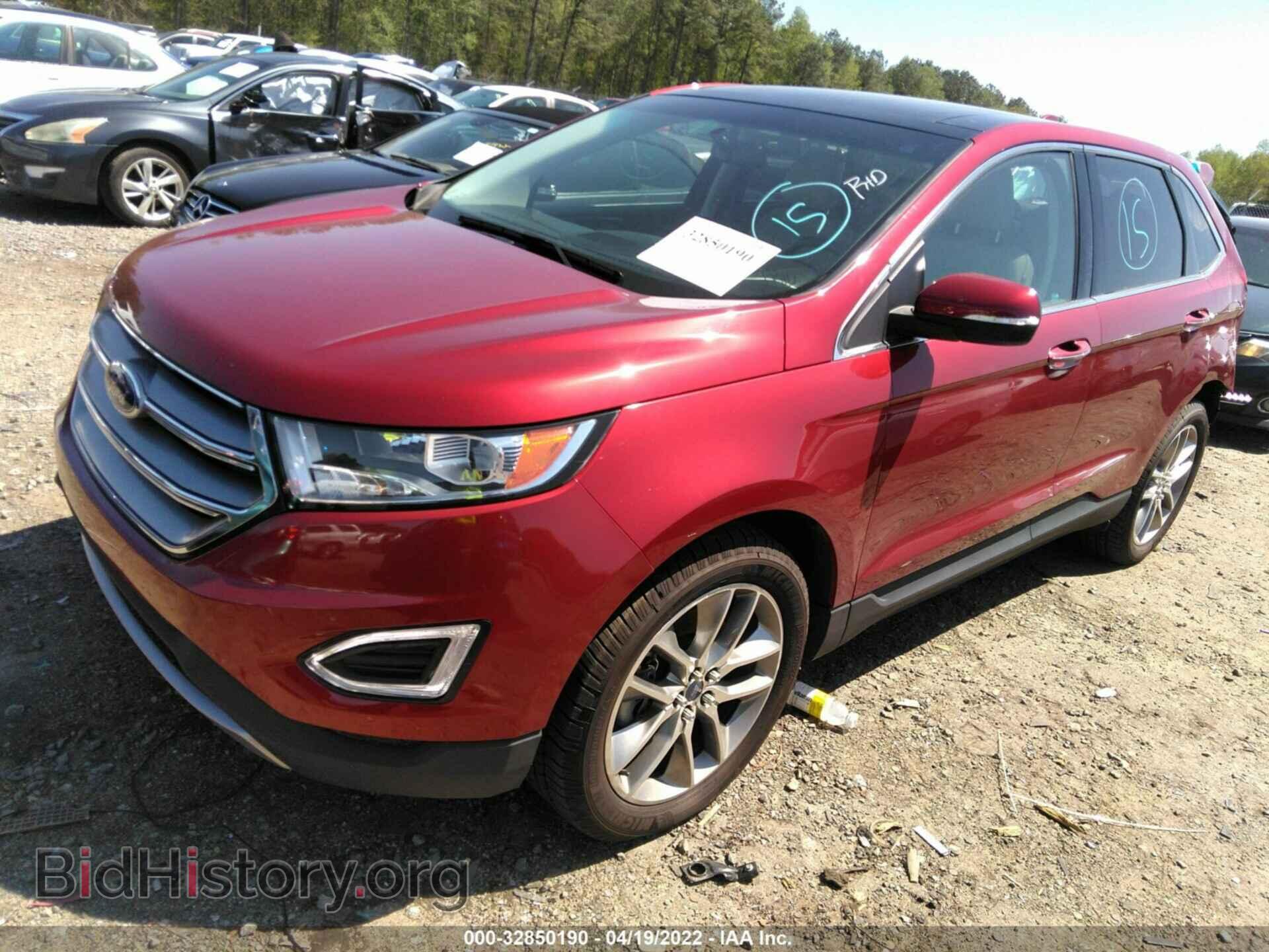 2017 FORD EDGE - VIN: 2FMPK3K82HBB18733 - Фото 2