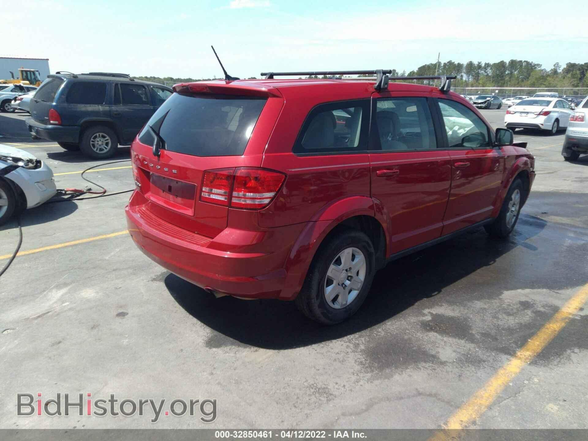 2012 DODGE JOURNEY - VIN: 3C4PDCAB5CT389343 - Фото 4