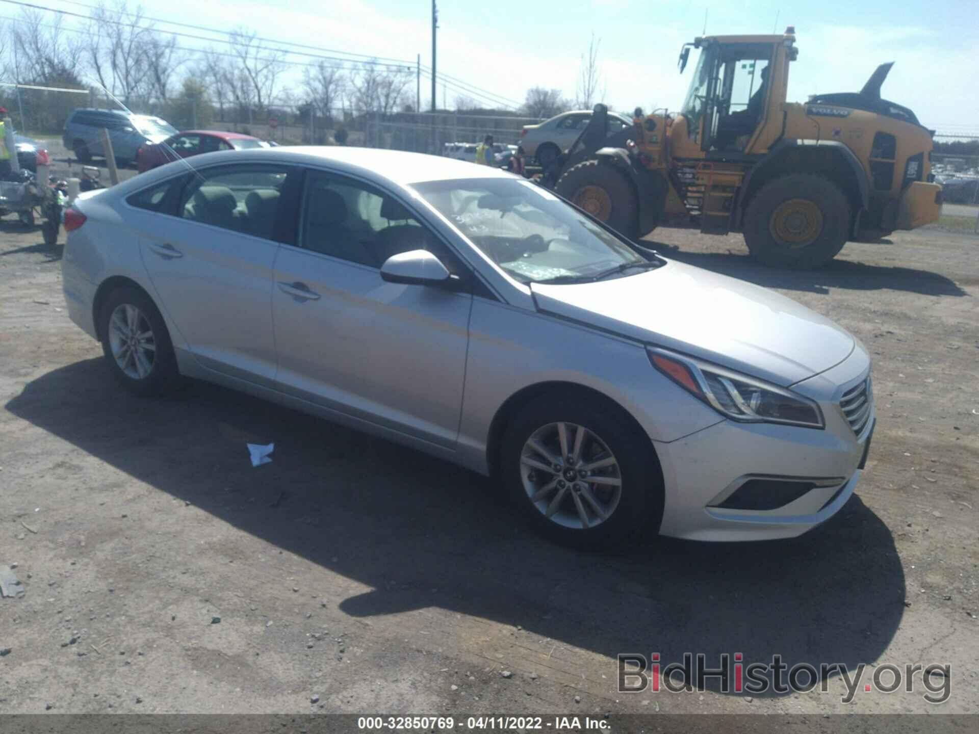 Photo 5NPE24AF0GH340546 - HYUNDAI SONATA 2016