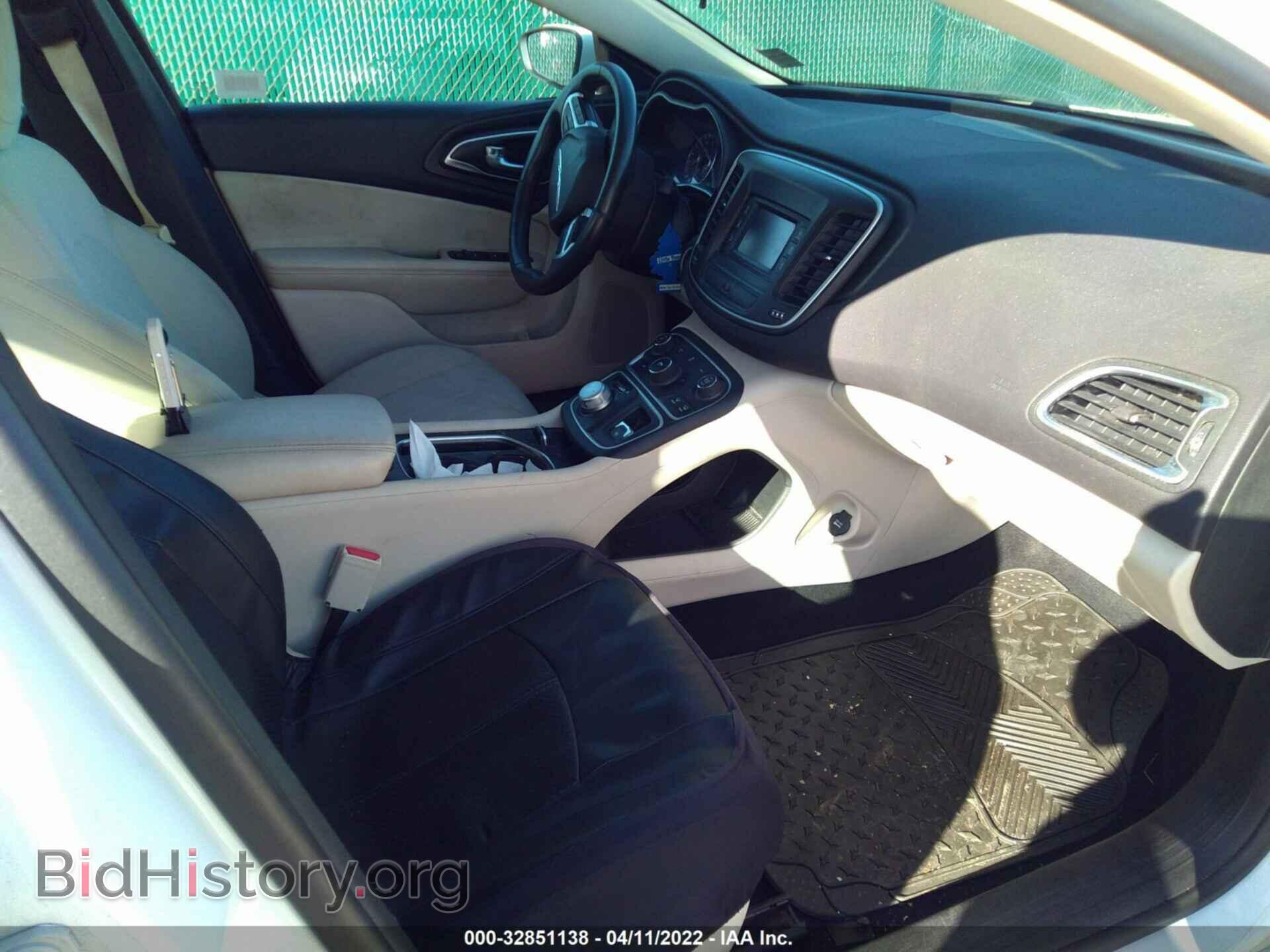 2015 CHRYSLER 200 - VIN: 1C3CCCAB7FN661062 - Фото 5