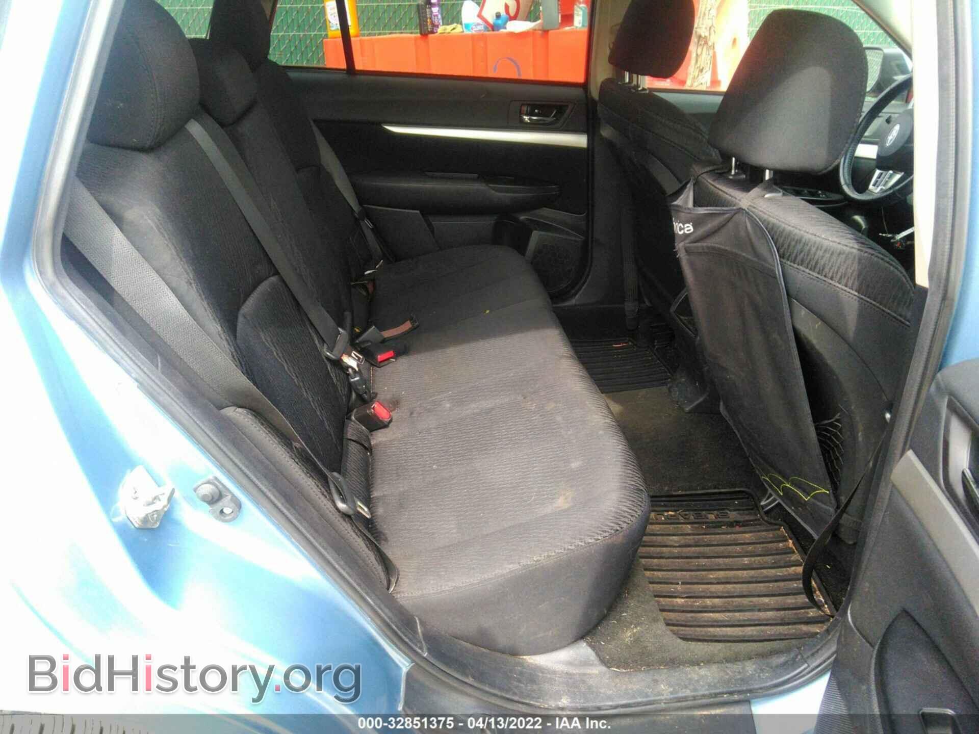 2012 SUBARU OUTBACK - VIN: 4S4BRBCCXC3298863 - Фото 8