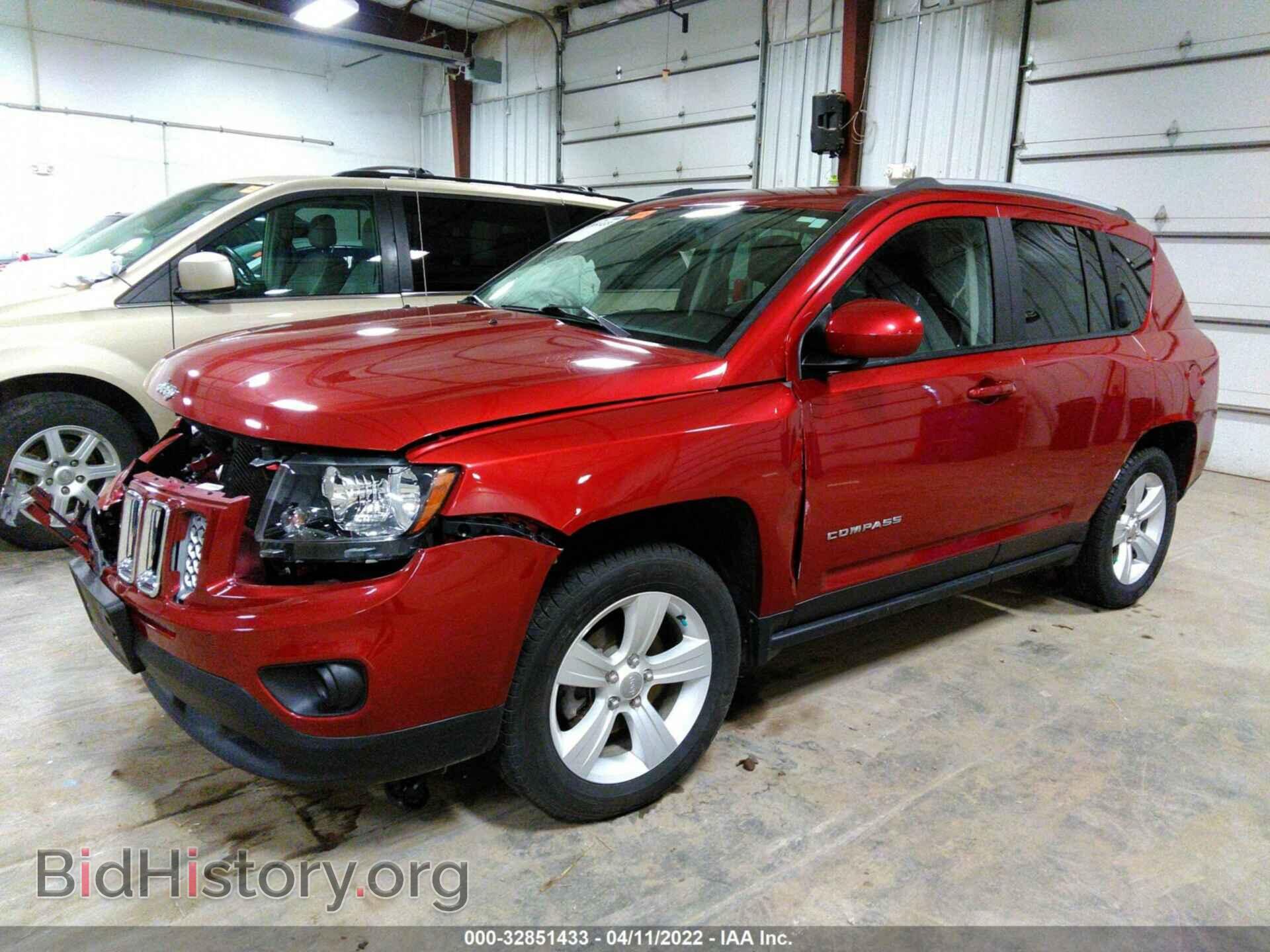 2017 JEEP COMPASS - VIN: 1C4NJDEB7HD204870 - Фото 2