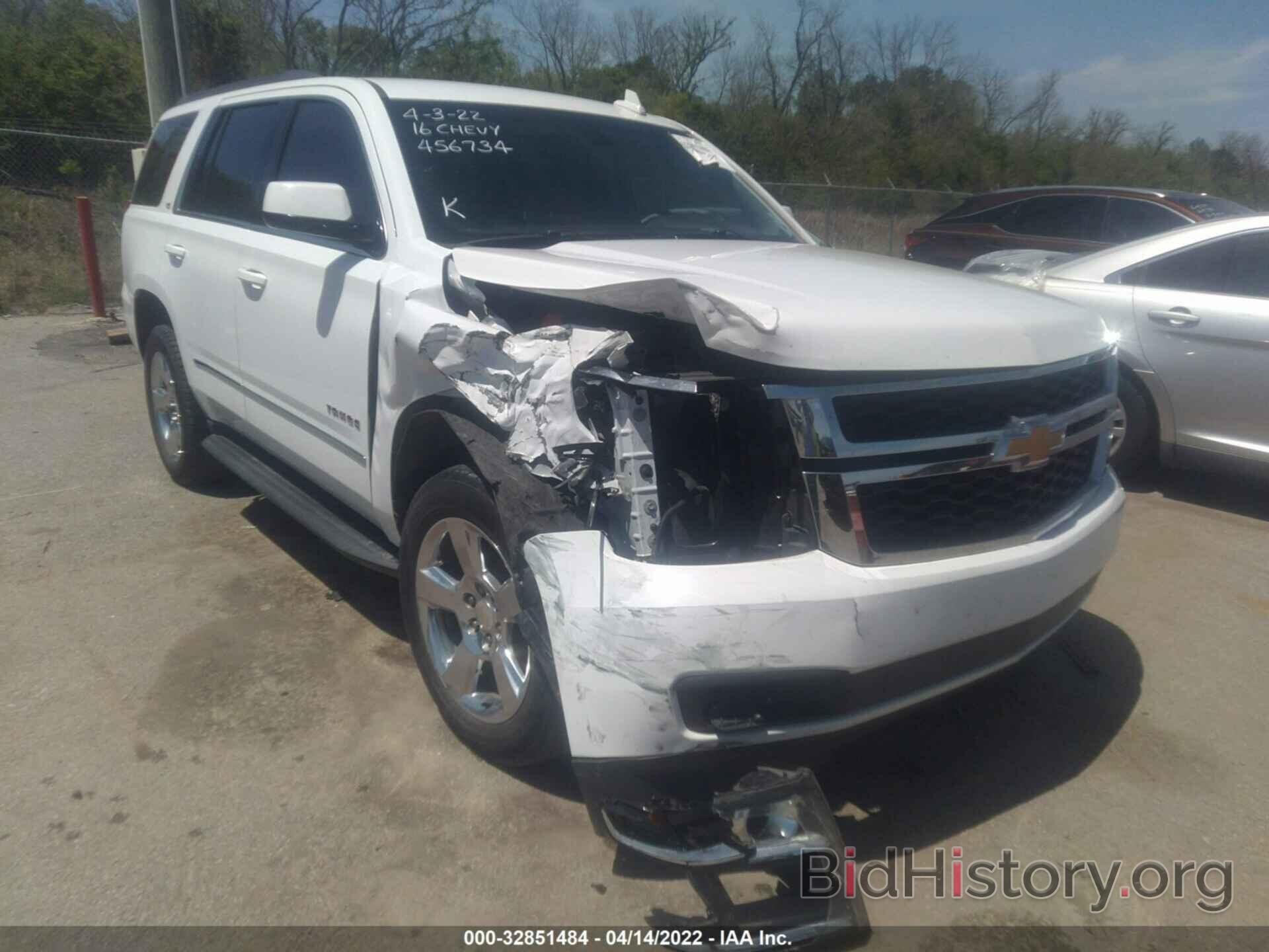 Photo 1GNSCAKC7GR456734 - CHEVROLET TAHOE 2016