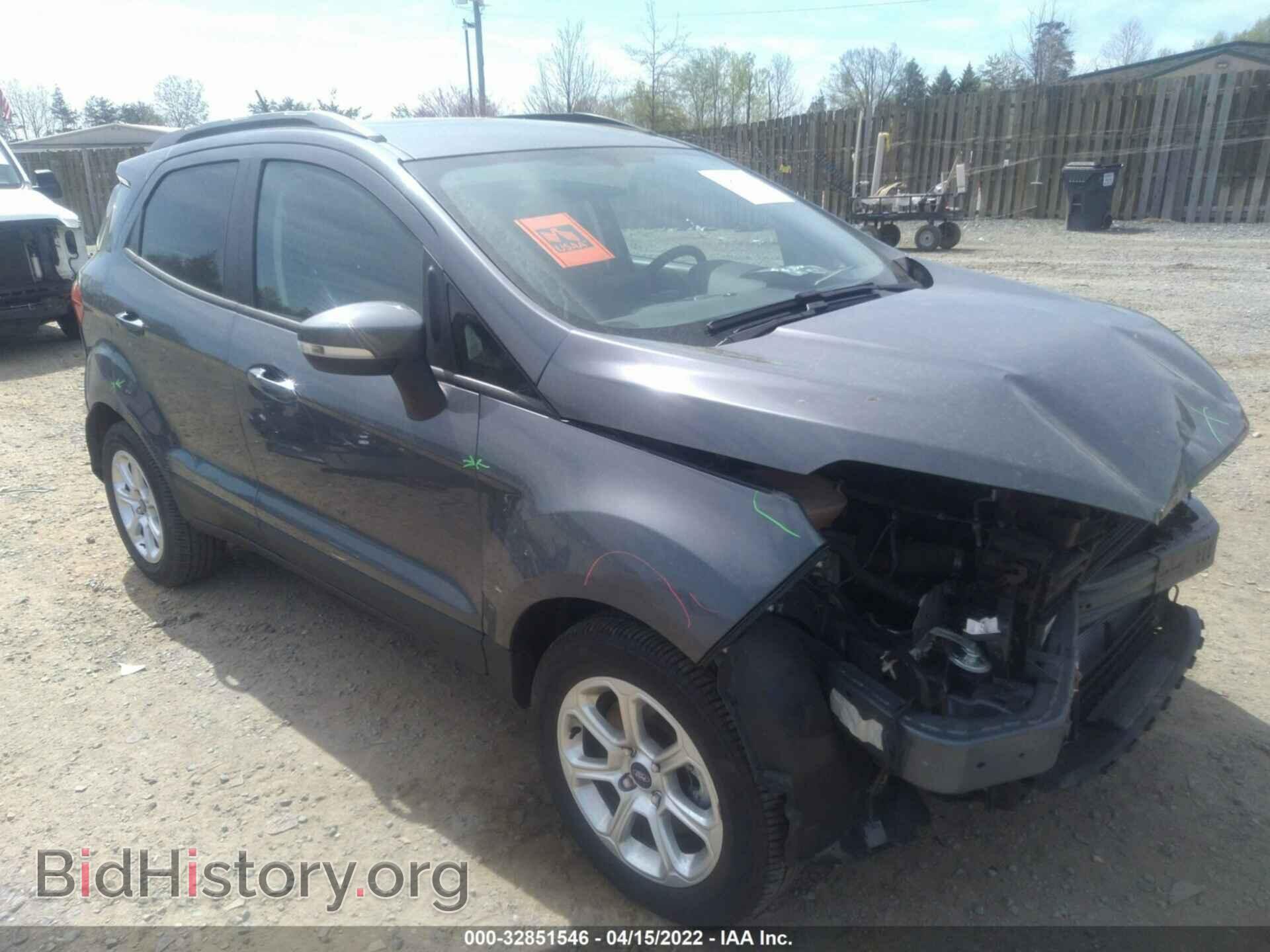 Photo MAJ3S2GE1MC400194 - FORD ECOSPORT 2021