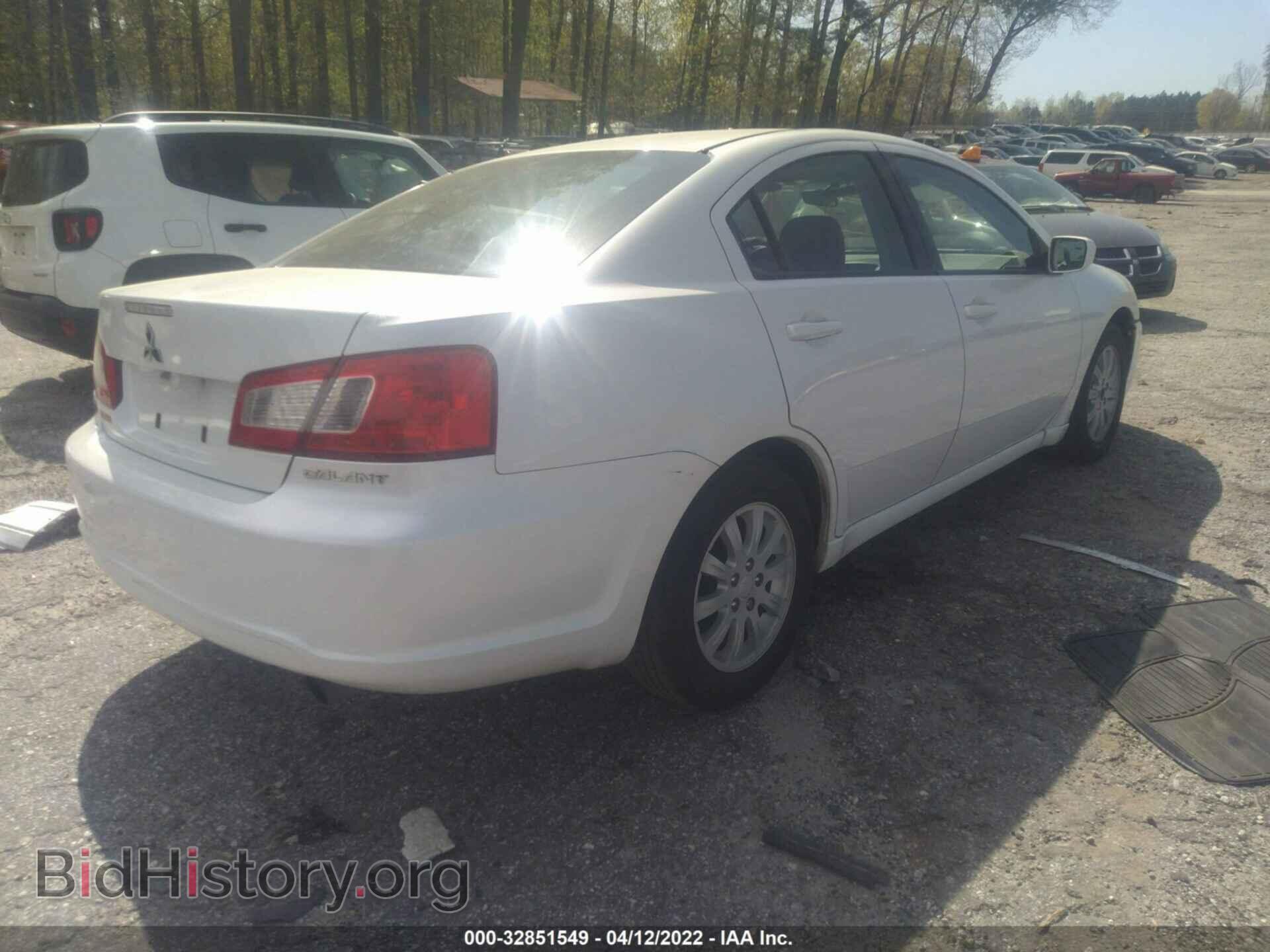 2012 MITSUBISHI GALANT - VIN: 4A32B2FF4CE015440 - Фото 4