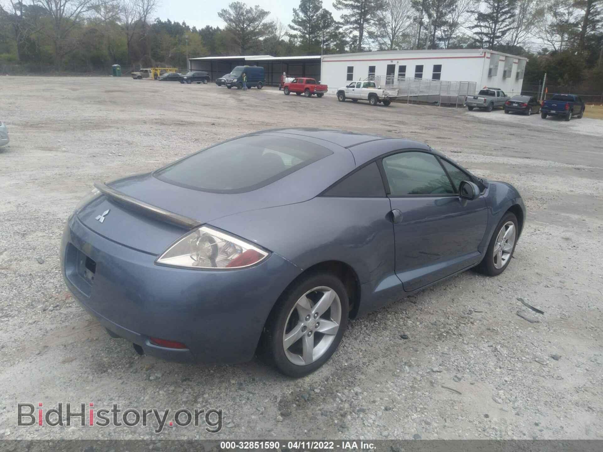 2008 MITSUBISHI ECLIPSE - VIN: 4A3AK24F28E020741 - Фото 4