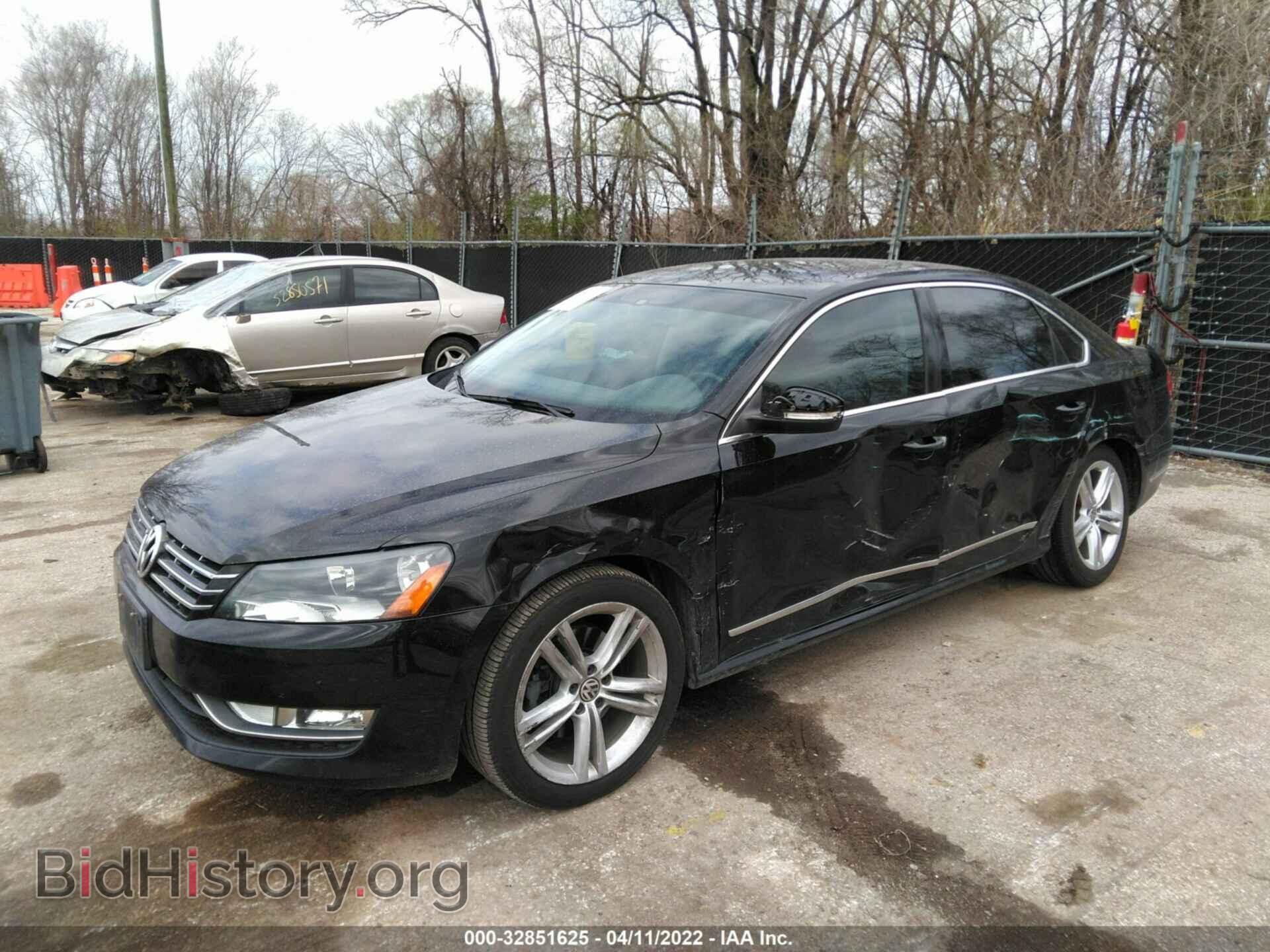 2014 VOLKSWAGEN PASSAT - VIN: 1VWCN7A3XEC007962 - Фото 2