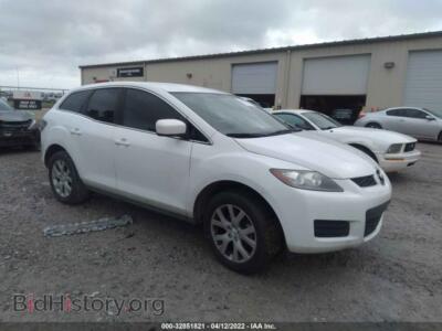 2007 Mazda CX-7 Sport, белый — VIN JM3ER293570143662, IAAI