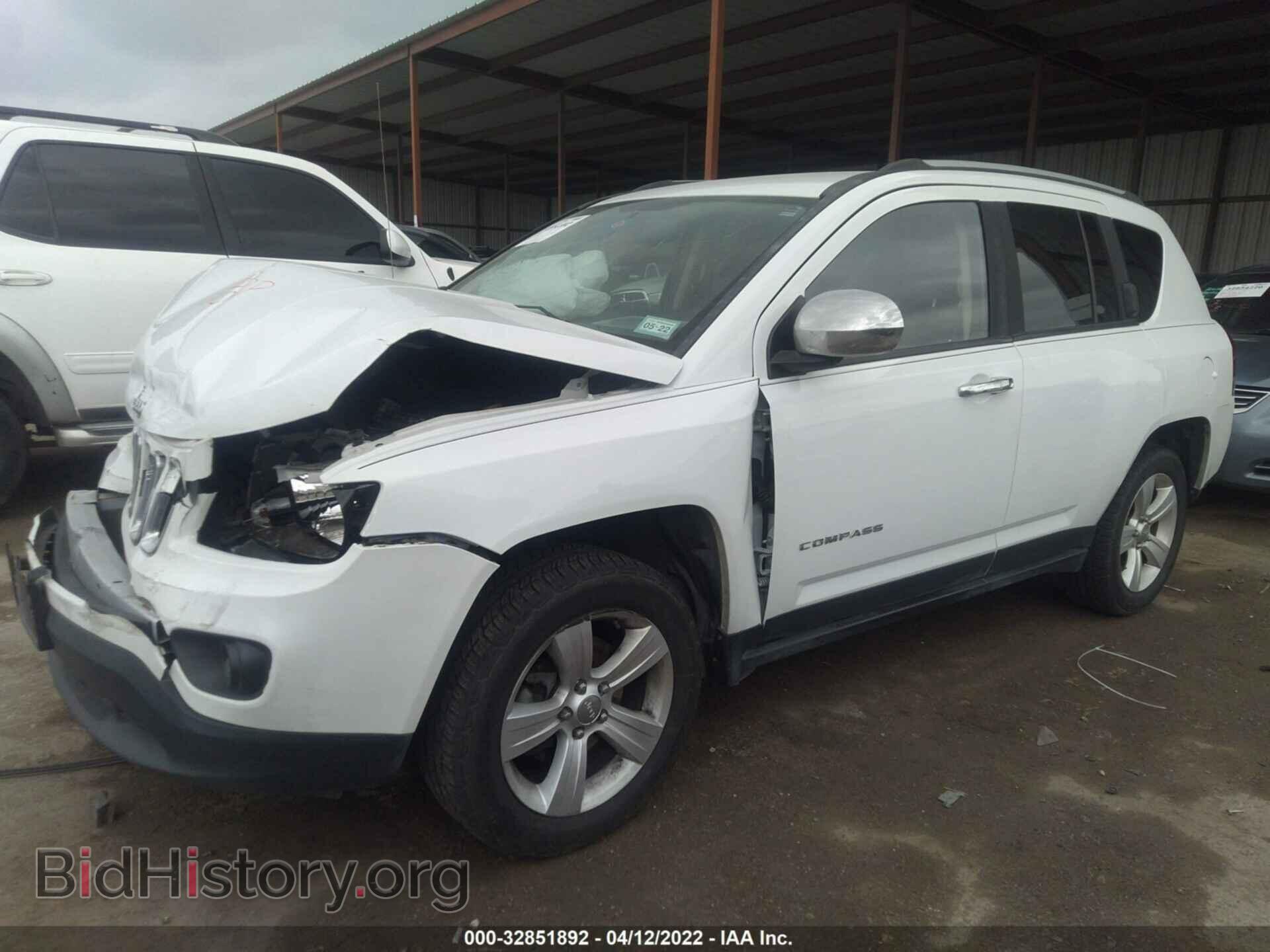 2016 JEEP COMPASS - VIN: 1C4NJCBA5GD525830 - Фото 2