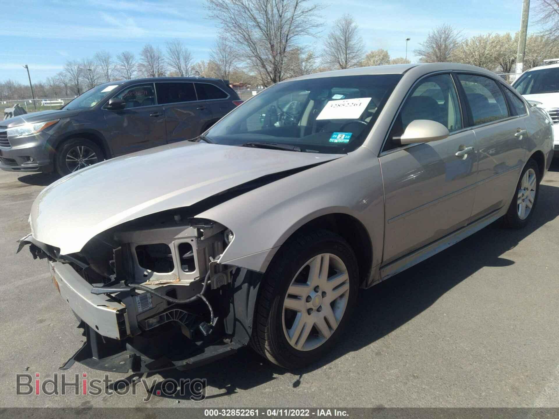 2012 CHEVROLET IMPALA - VIN: 2G1WB5E30C1308789 - Фото 2