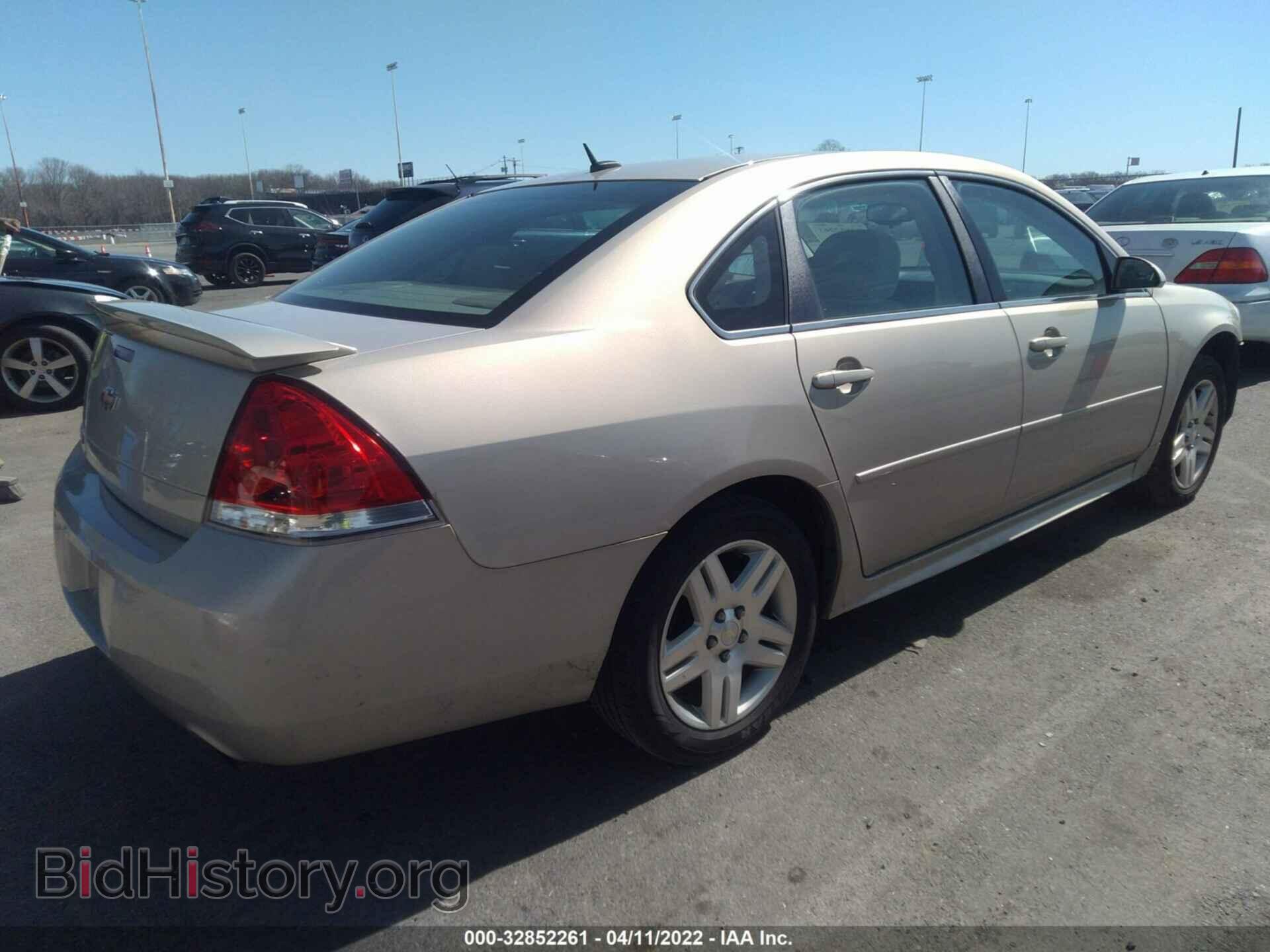 2012 CHEVROLET IMPALA - VIN: 2G1WB5E30C1308789 - Фото 4