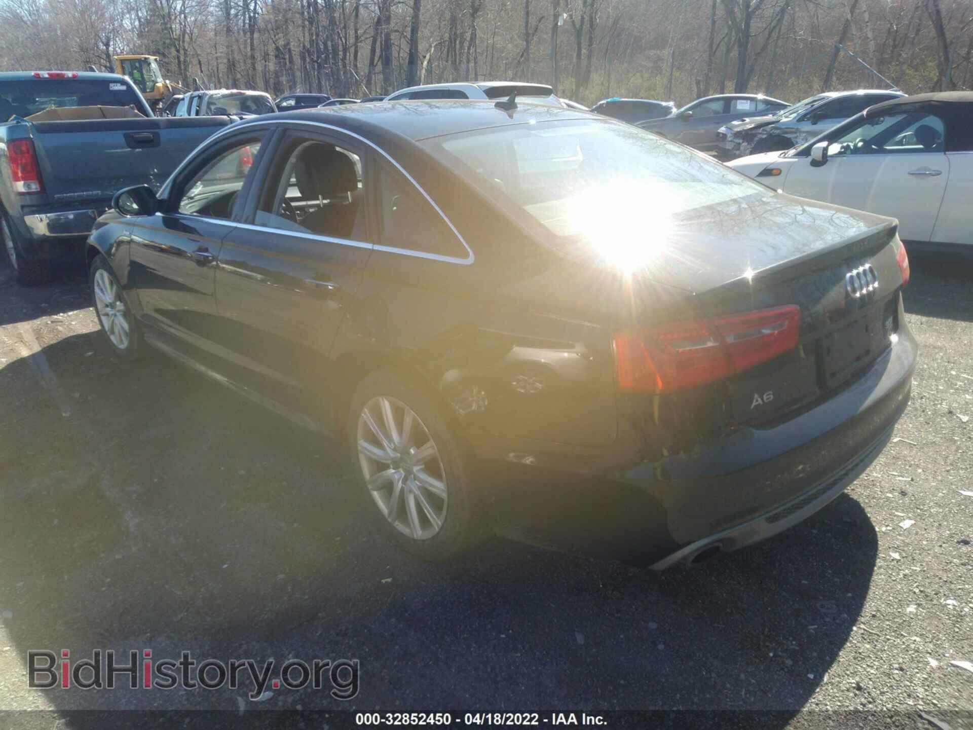 2012 AUDI A6 - VIN: WAUHGAFC1CN172290 - Фото 3