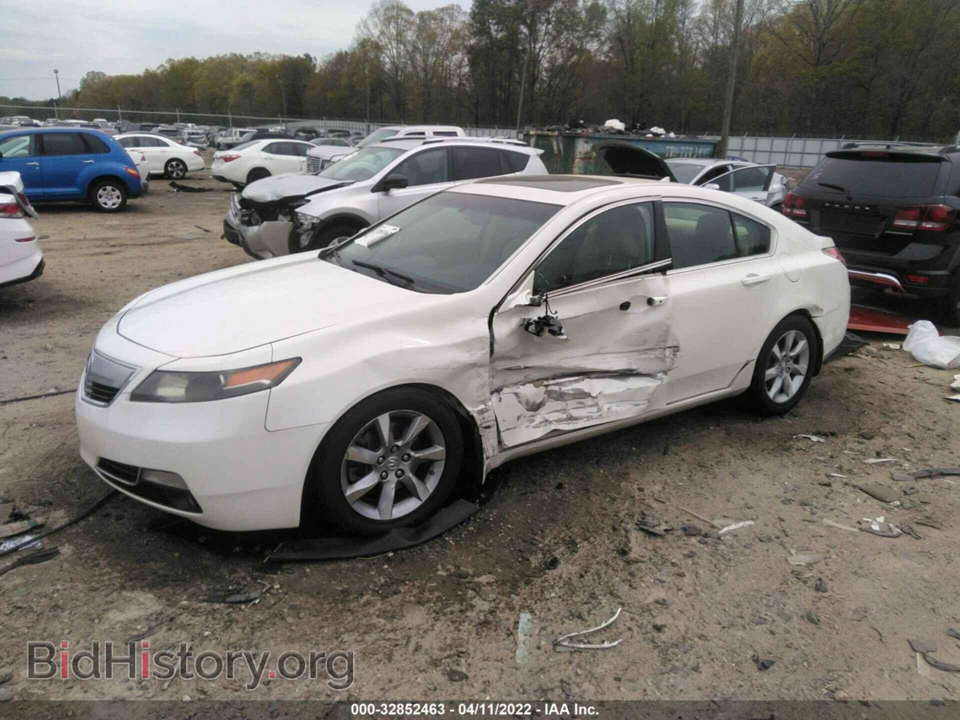2012 ACURA TL - VIN: 19UUA8F23CA032771 - Фото 2