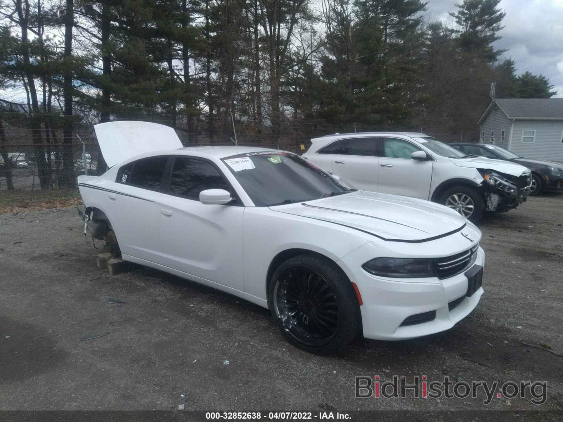 Photo 2C3CDXFGXFH867400 - DODGE CHARGER 2015