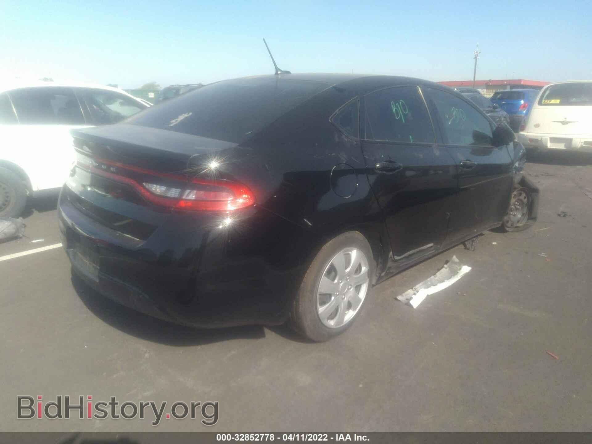 2016 DODGE DART - VIN: 1C3CDFAA7GD508596 - Photo 4