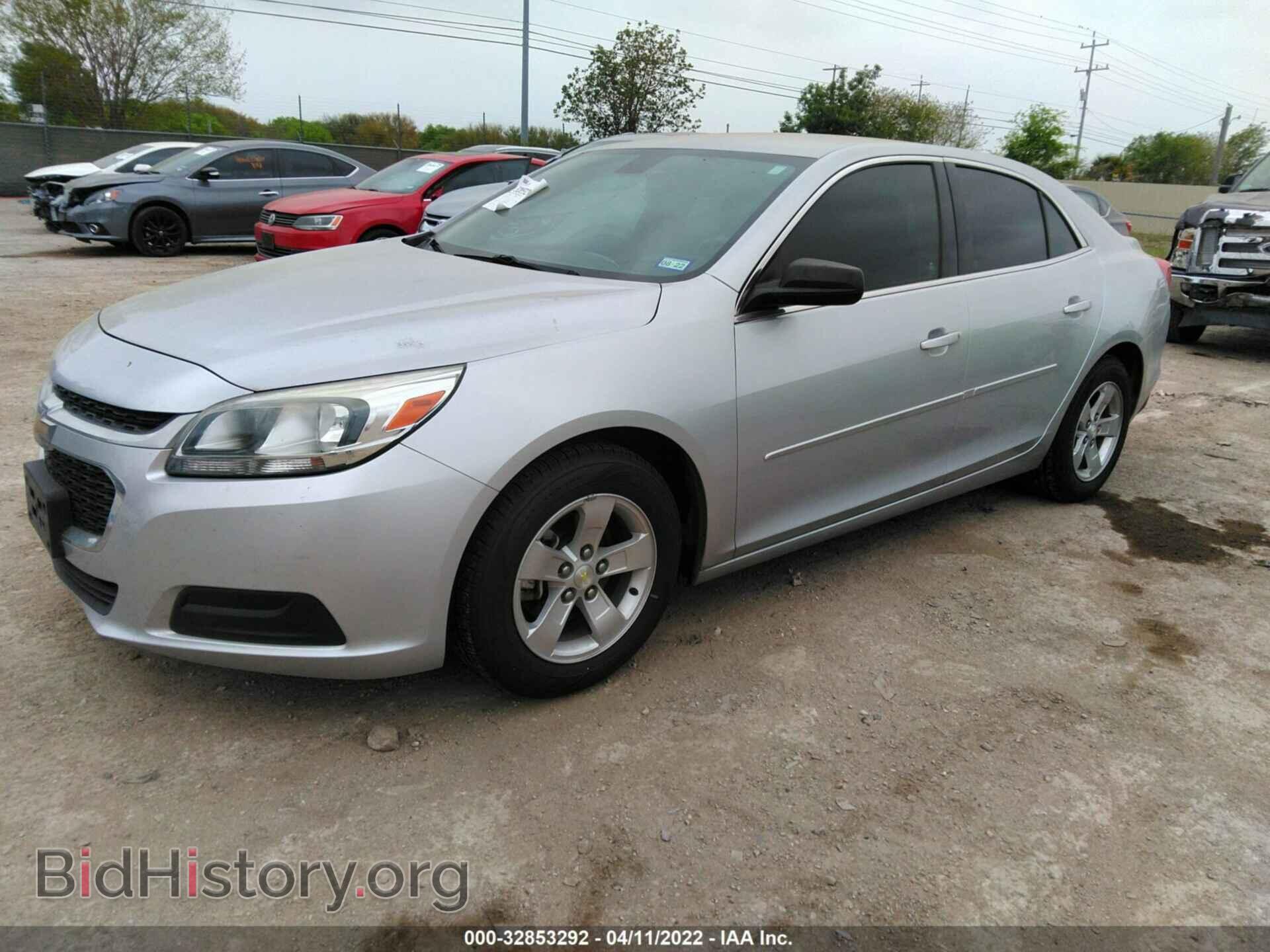 2015 CHEVROLET MALIBU - VIN: 1G11B5SL0FF317536 - Фото 2