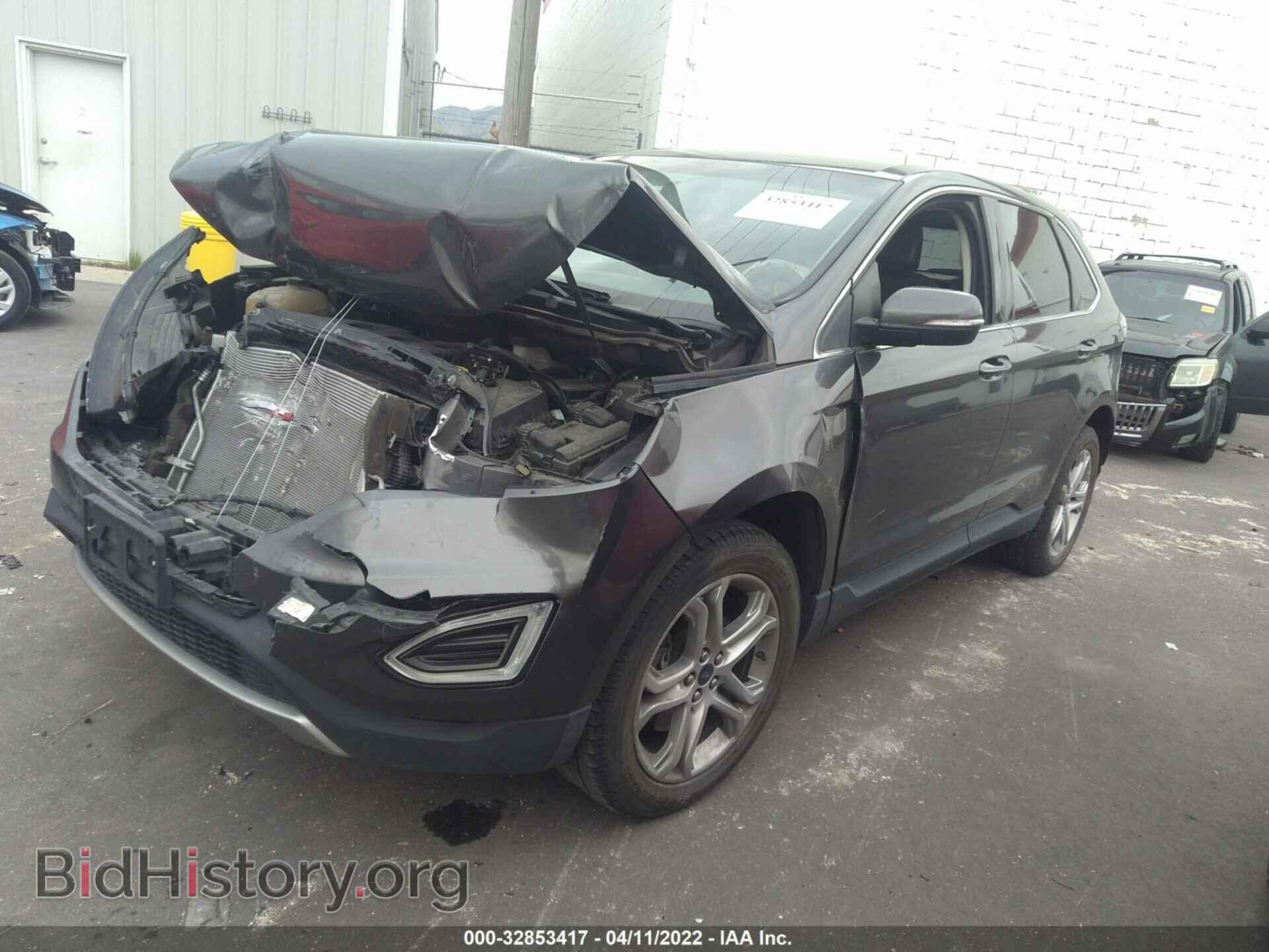 2015 FORD EDGE - VIN: 2FMTK4K98FBB51116 - Photo 2
