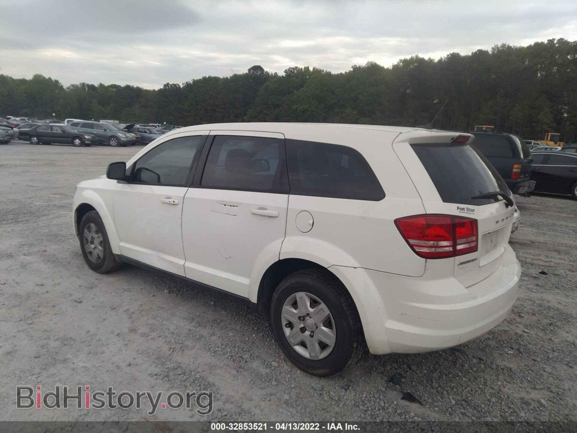 2012 DODGE JOURNEY - VIN: 3C4PDCAB3CT205405 - Фото 3