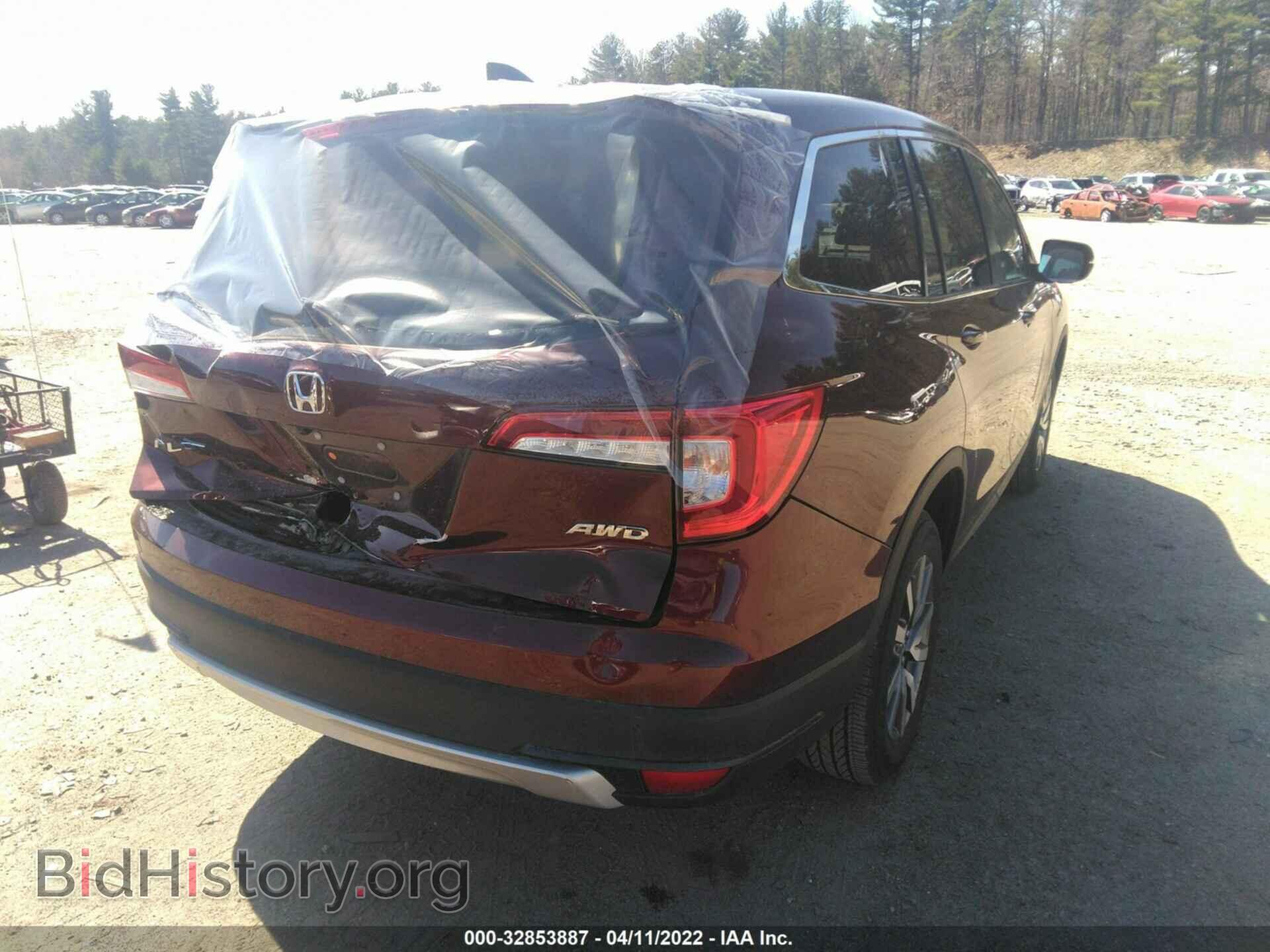 2021 HONDA PILOT - VIN: 5FNYF6H39MB055847 - Фото 4