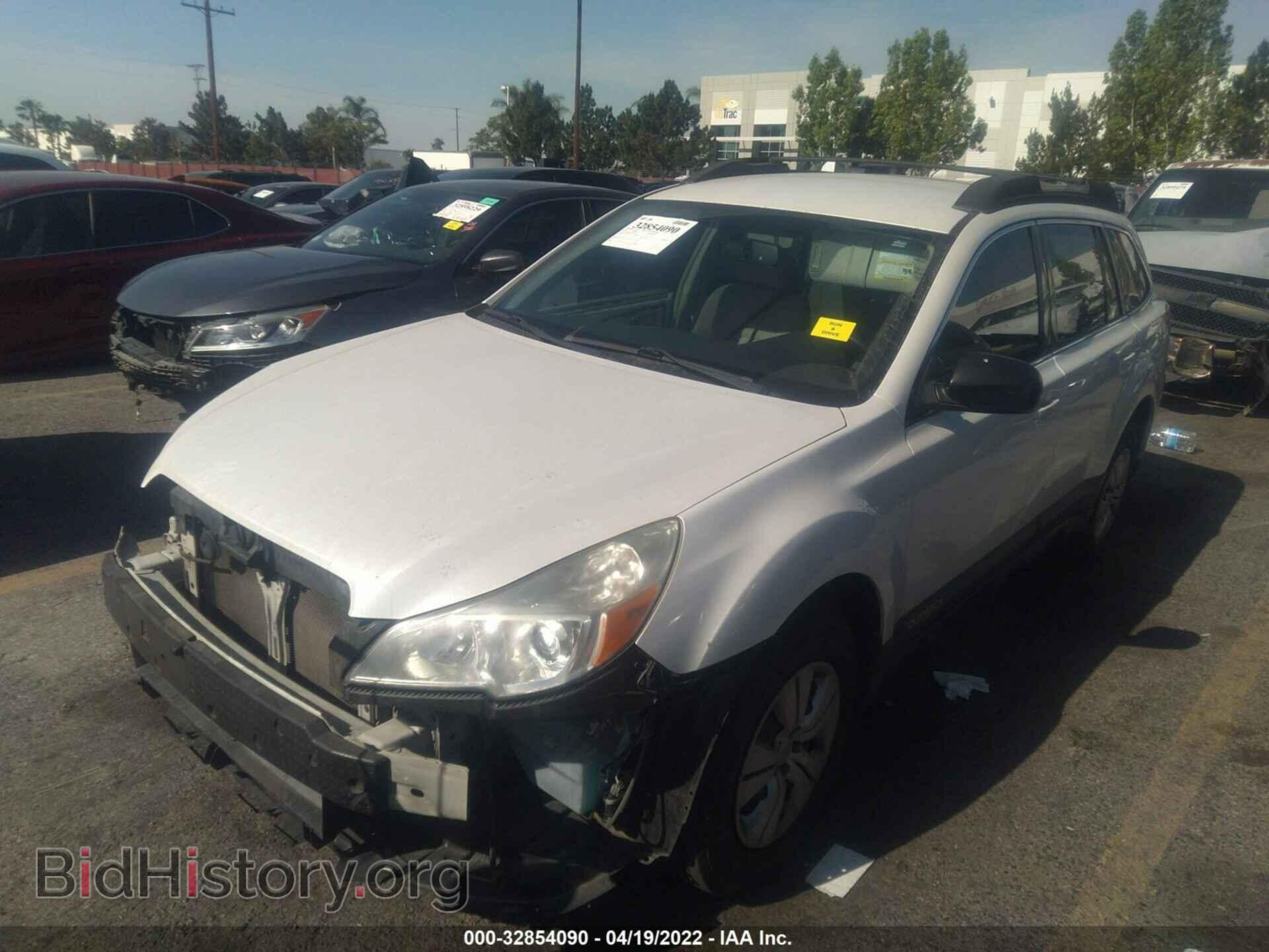 2013 SUBARU OUTBACK - VIN: 4S4BRBAC8D3233370 - Фото 2