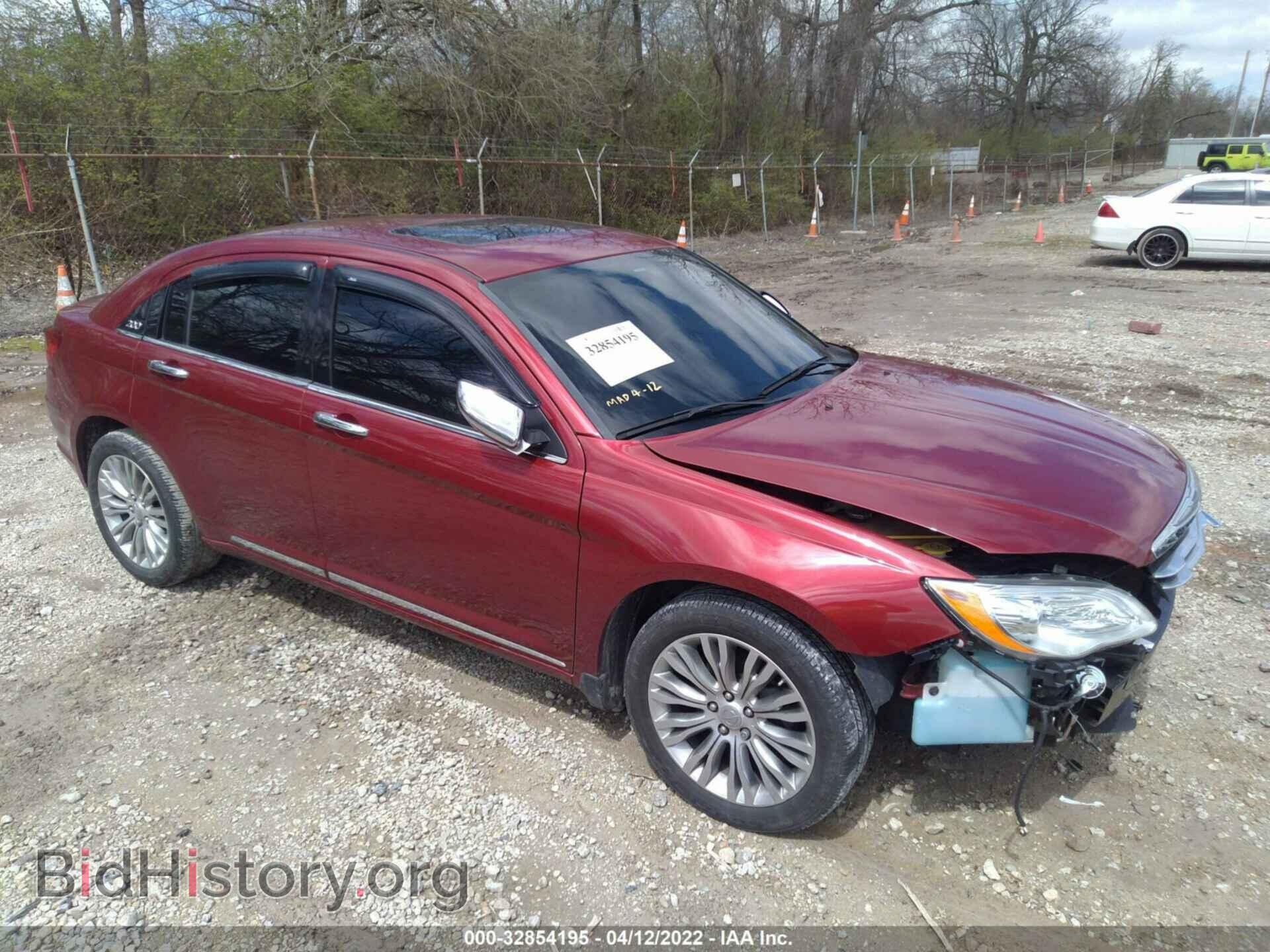 Фотография 1C3CCBCG4DN578916 - CHRYSLER 200 2013