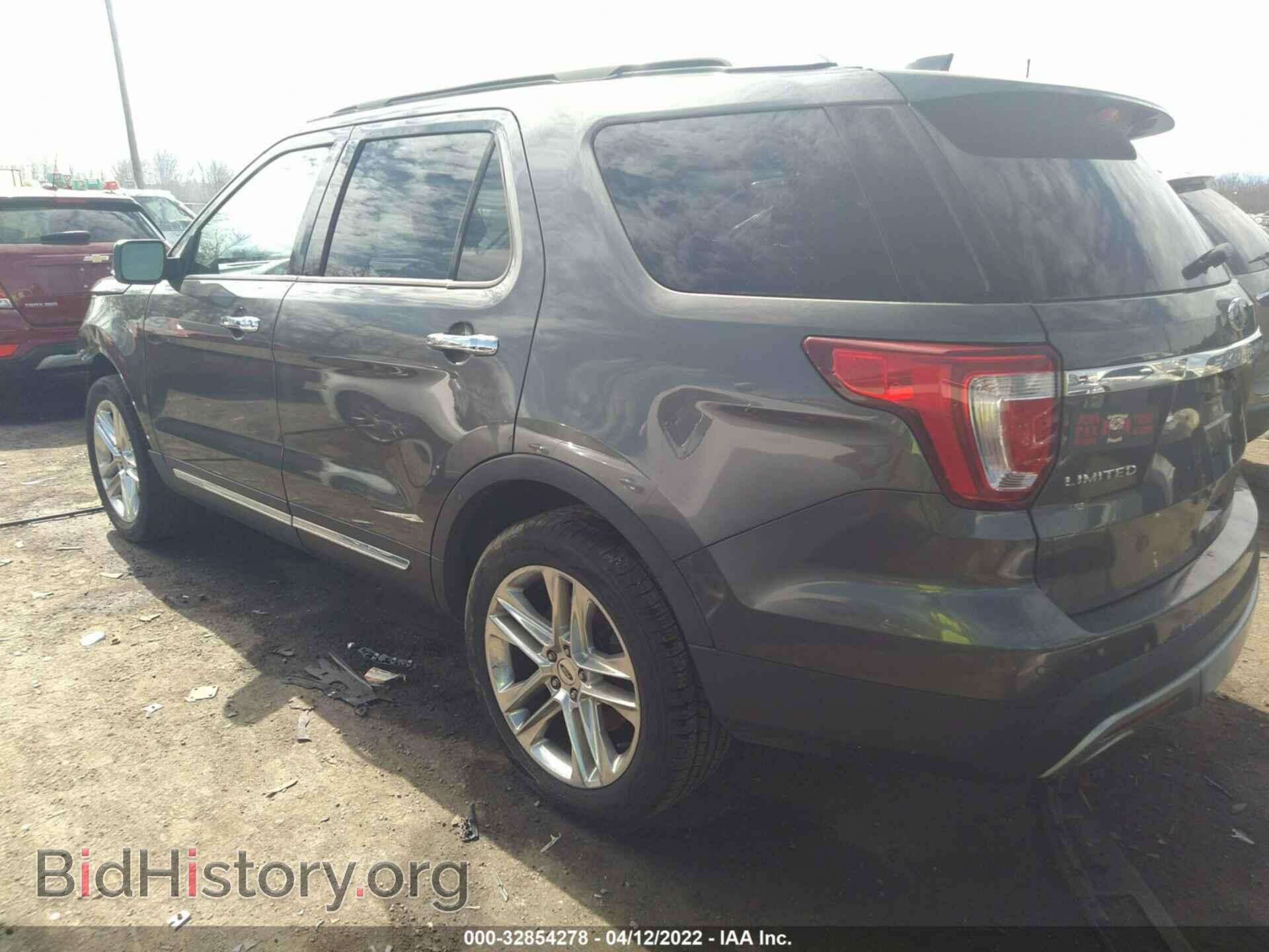 2016 FORD EXPLORER - VIN: 1FM5K8F86GGA50605 - Фото 3