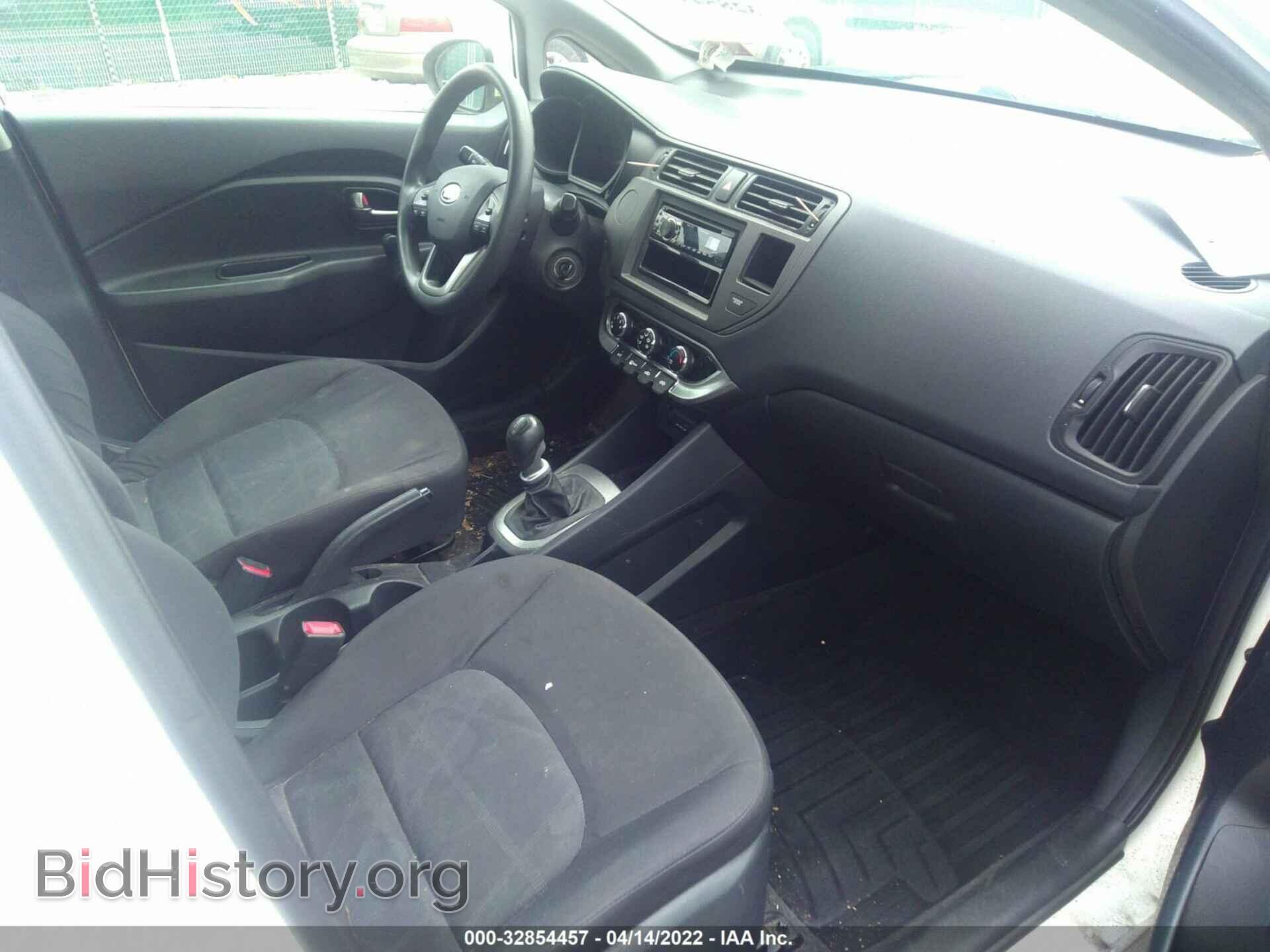 2012 KIA RIO - VIN: KNADM5A34C6013831 - Фото 5