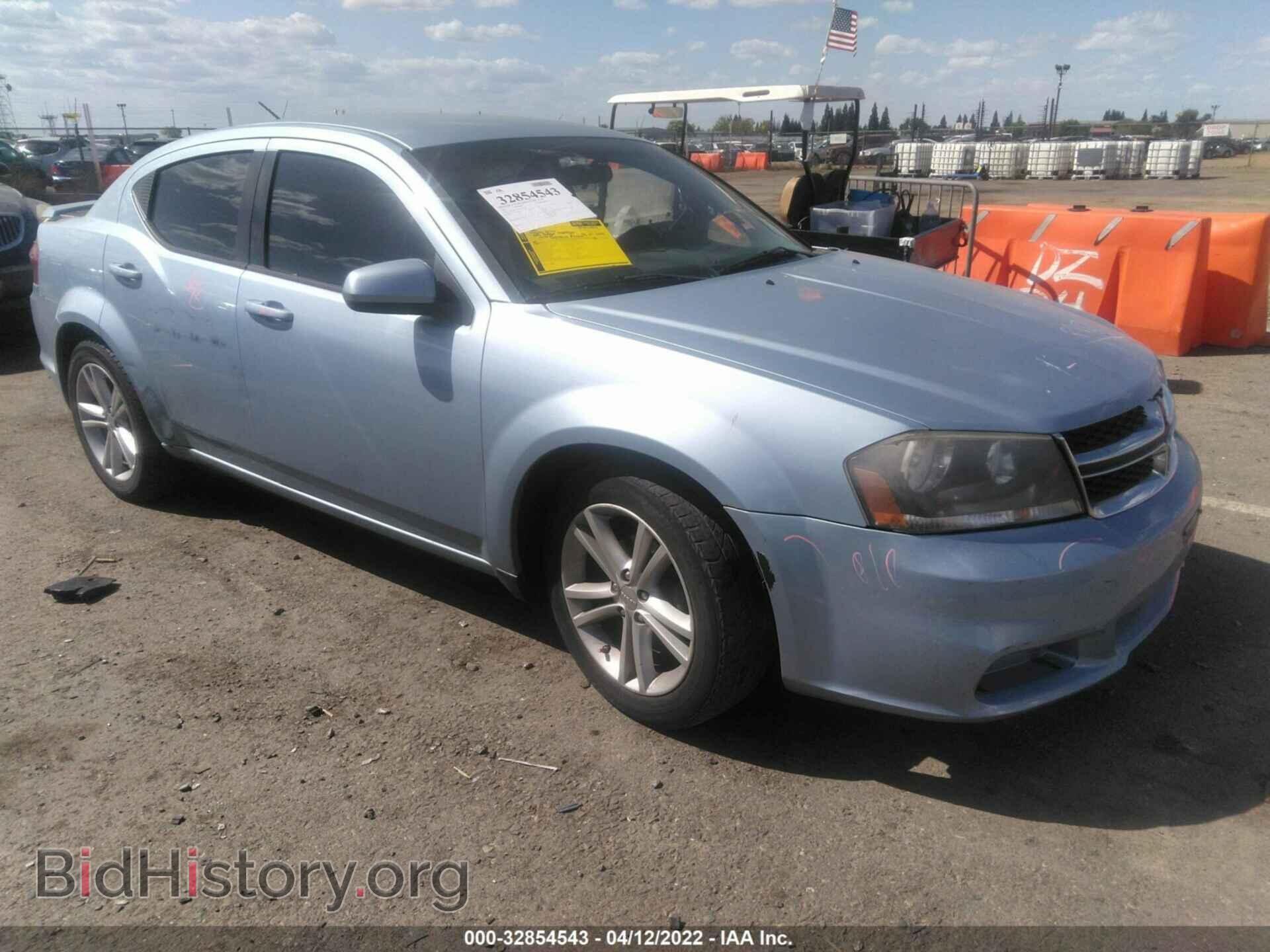 Фотография 1C3CDZCB0DN591432 - DODGE AVENGER 2013