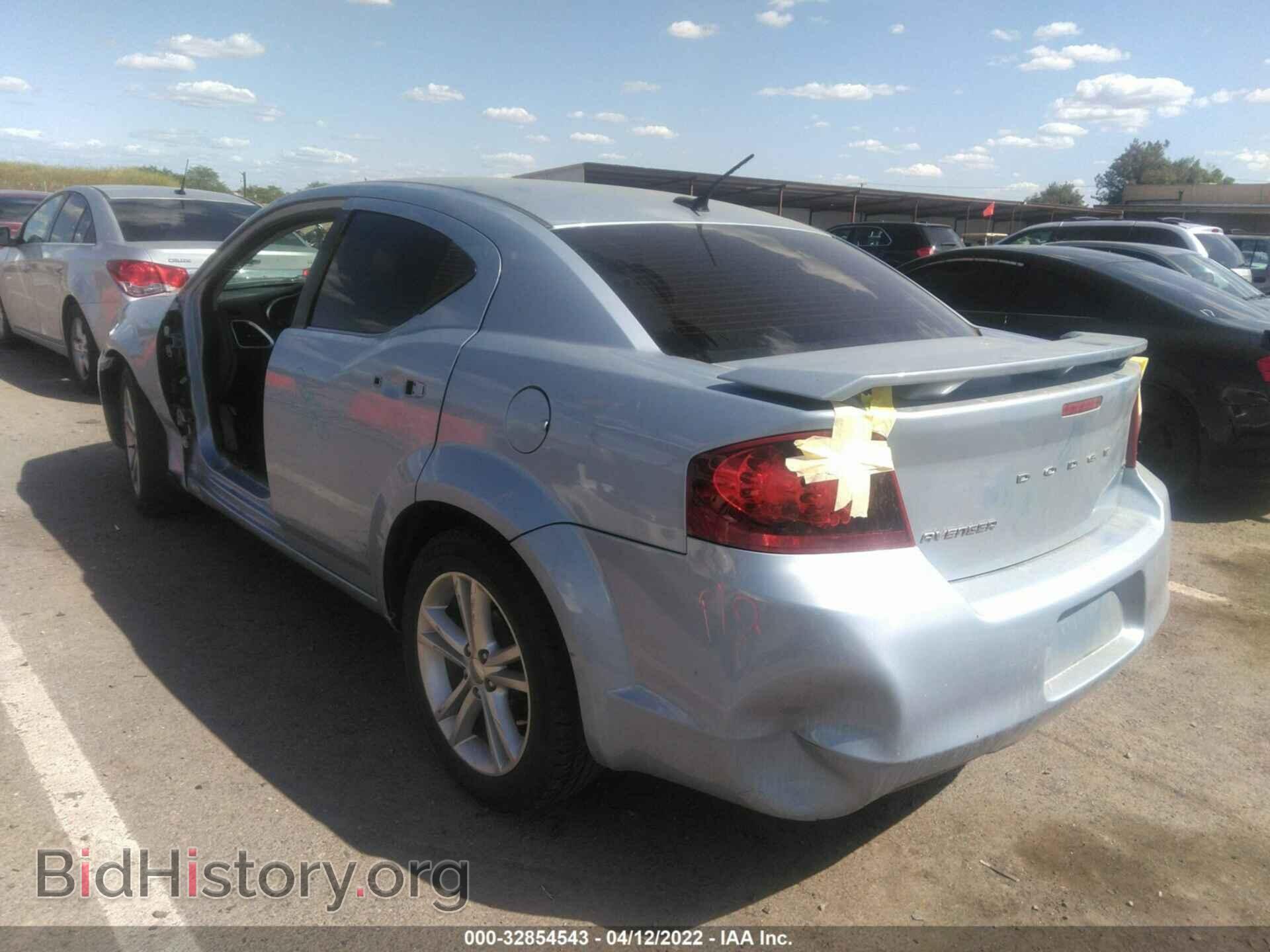2013 DODGE AVENGER - VIN: 1C3CDZCB0DN591432 - Фото 3