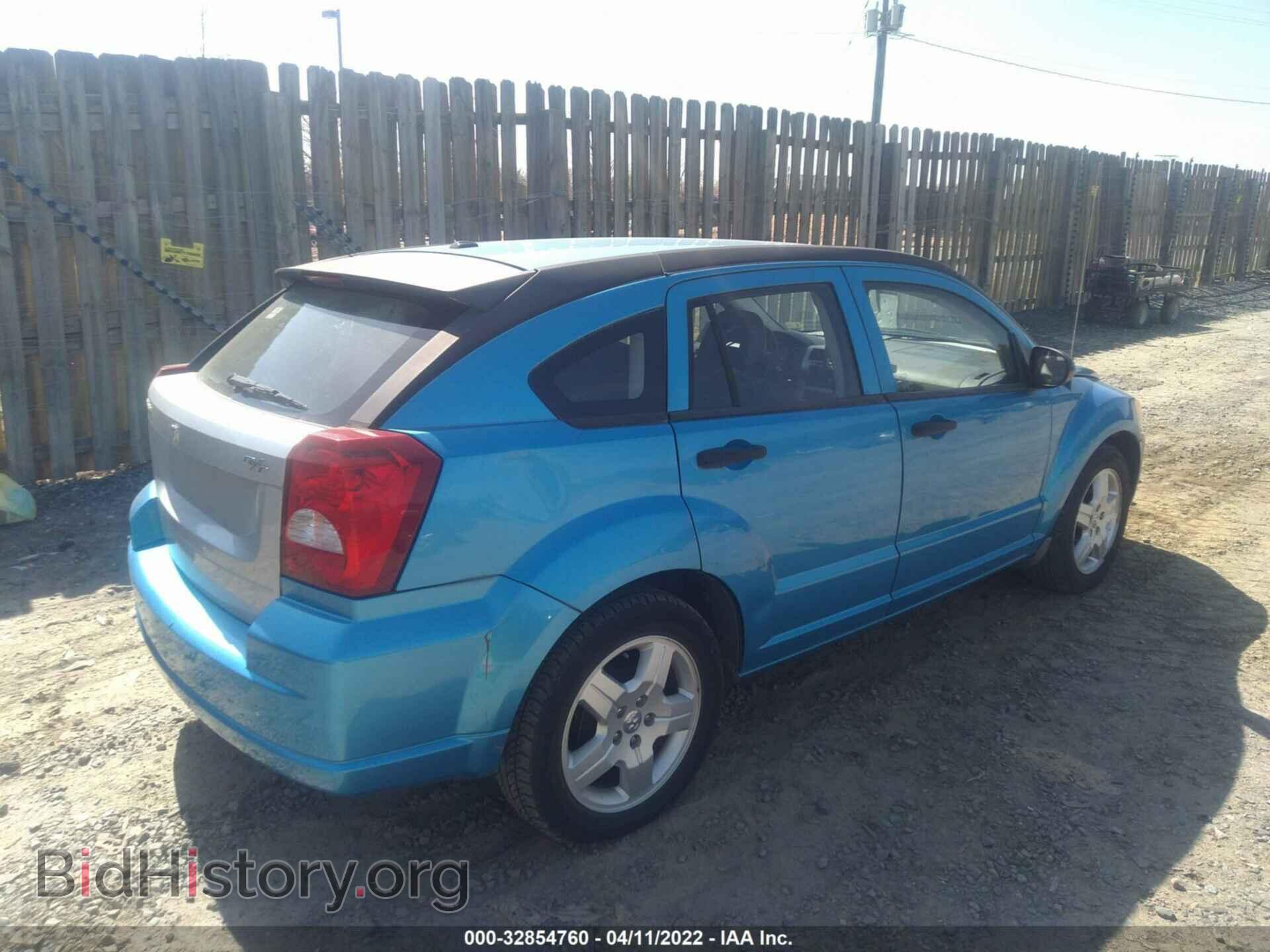 2008 DODGE CALIBER - VIN: 1B3HB48B88D546142 - Фото 4