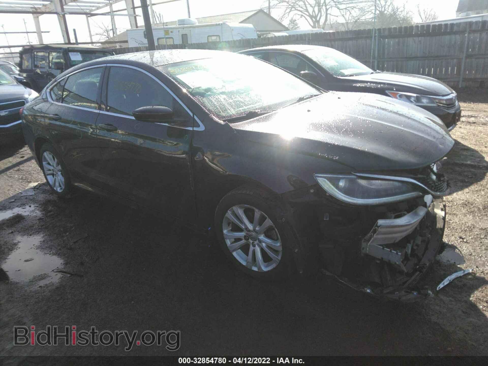 Фотография 1C3CCCABXFN706012 - CHRYSLER 200 2015