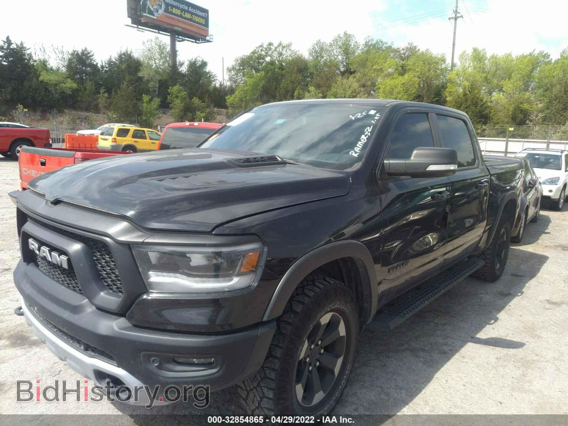 2019 RAM 1500 - VIN: 1C6SRFLT9KN729392 - Фото 2