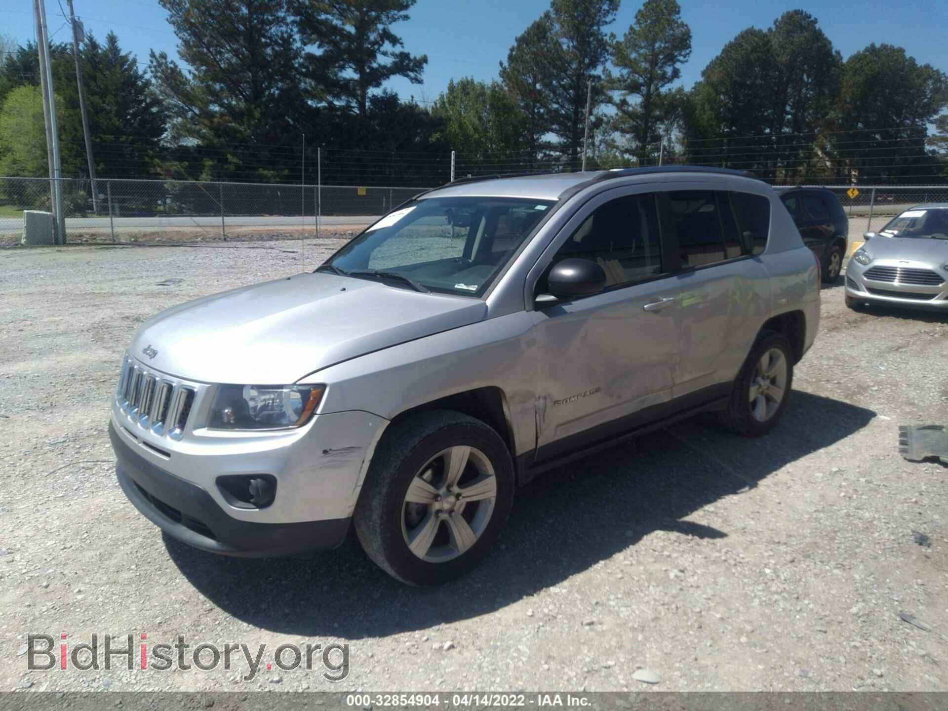 2014 JEEP COMPASS - VIN: 1C4NJCBB4ED529700 - Фото 2