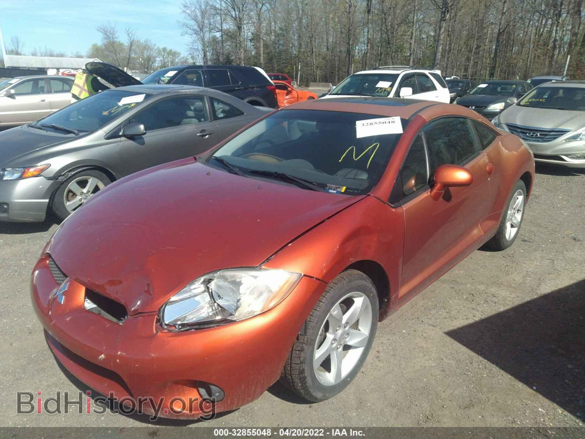 2006 MITSUBISHI ECLIPSE - VIN: 4A3AK24FX6E032908 - Фото 2