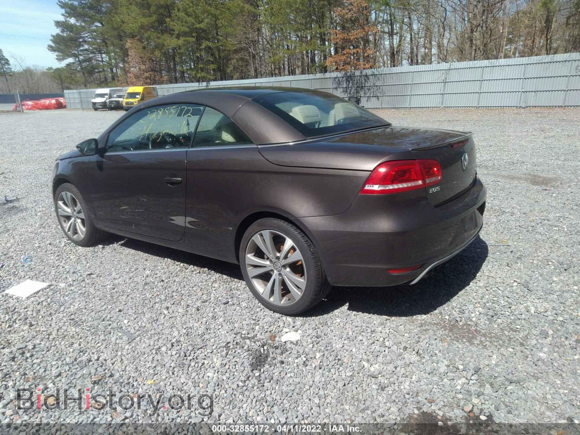 2013 VOLKSWAGEN EOS - VIN: WVWFW8AH8DV002972 - Фото 3