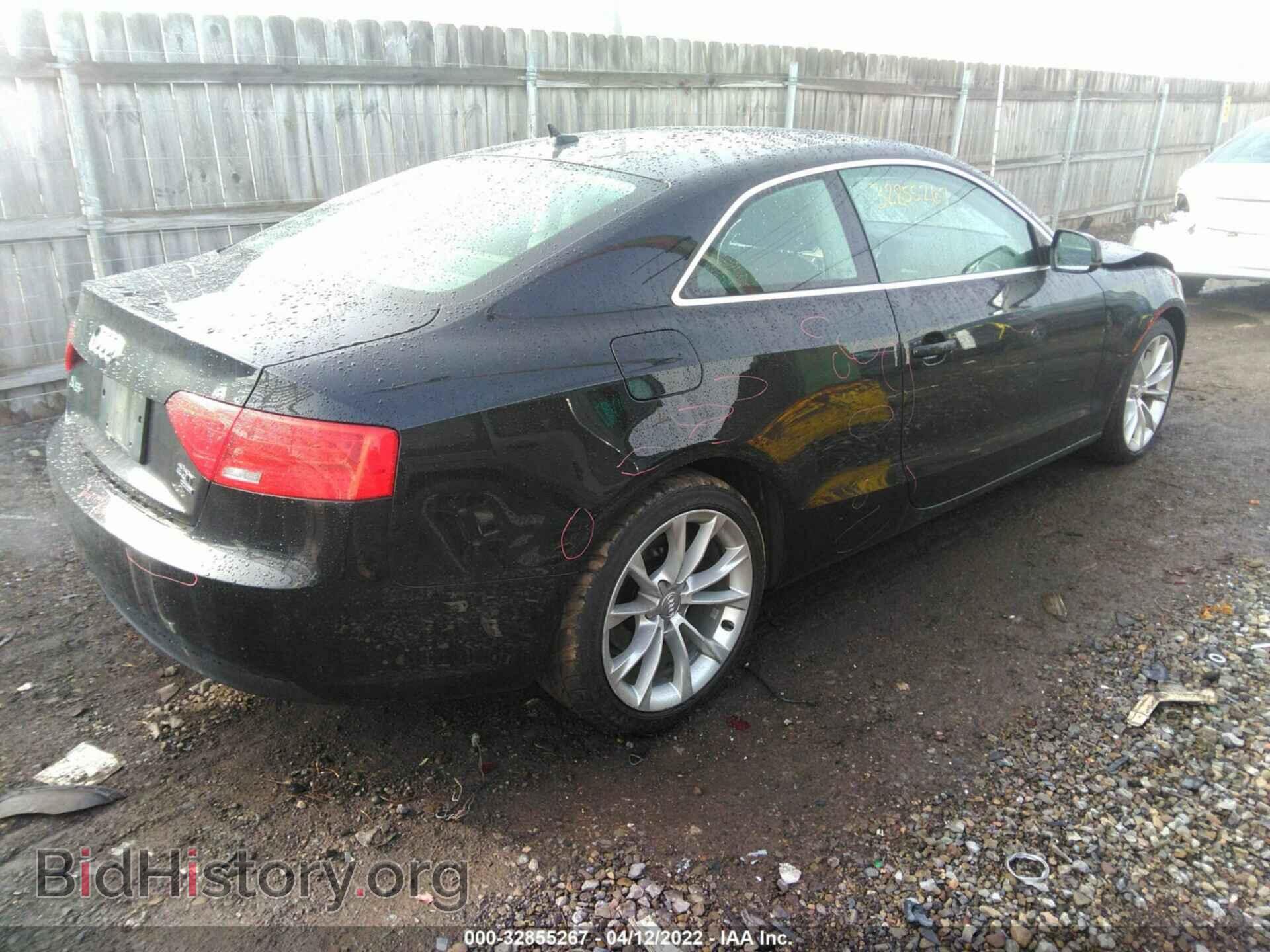 2013 AUDI A5 - VIN: WAUCFAFR2DA064965 - Фото 4