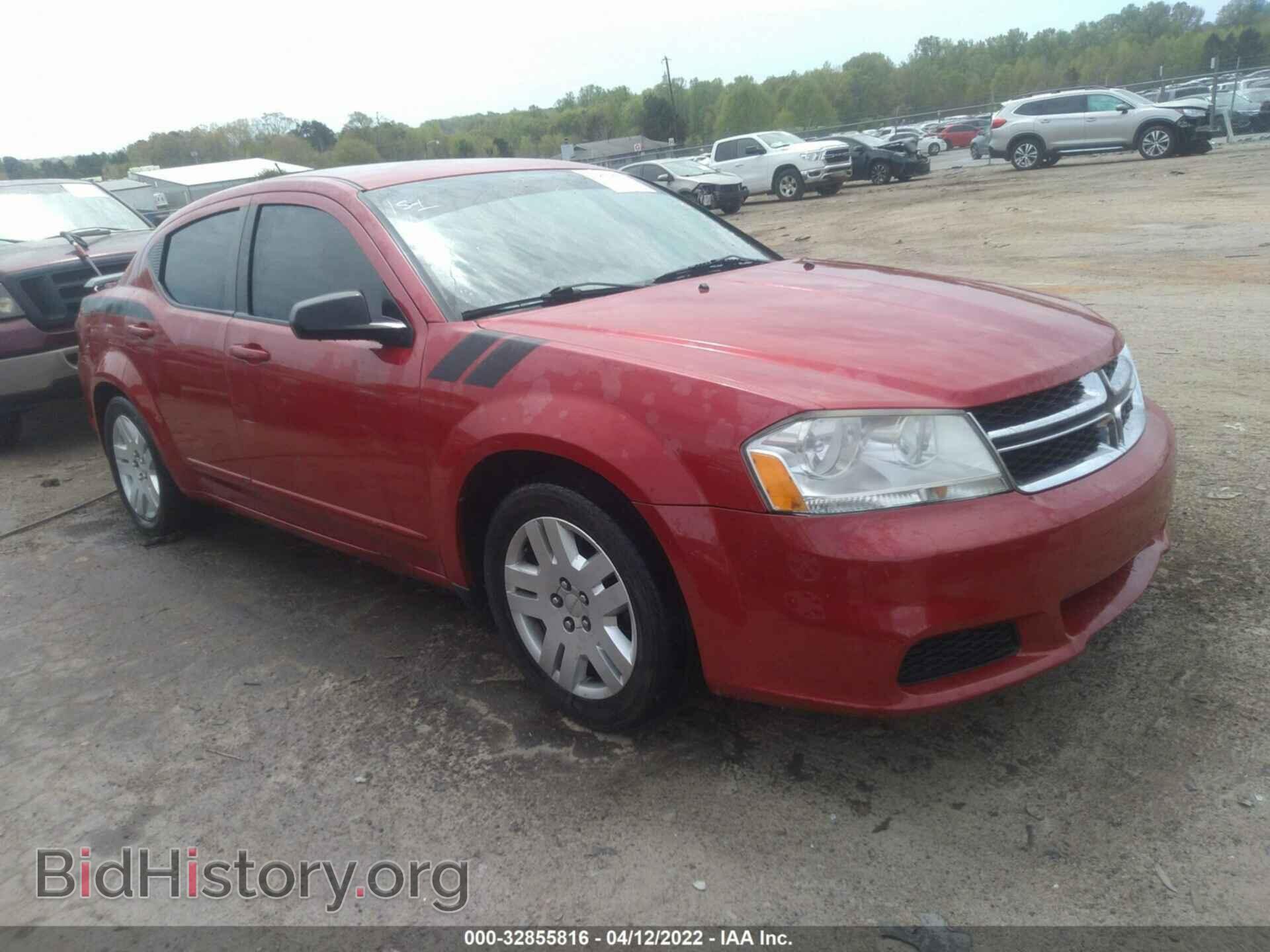 Фотография 1C3CDZAB9DN590508 - DODGE AVENGER 2013