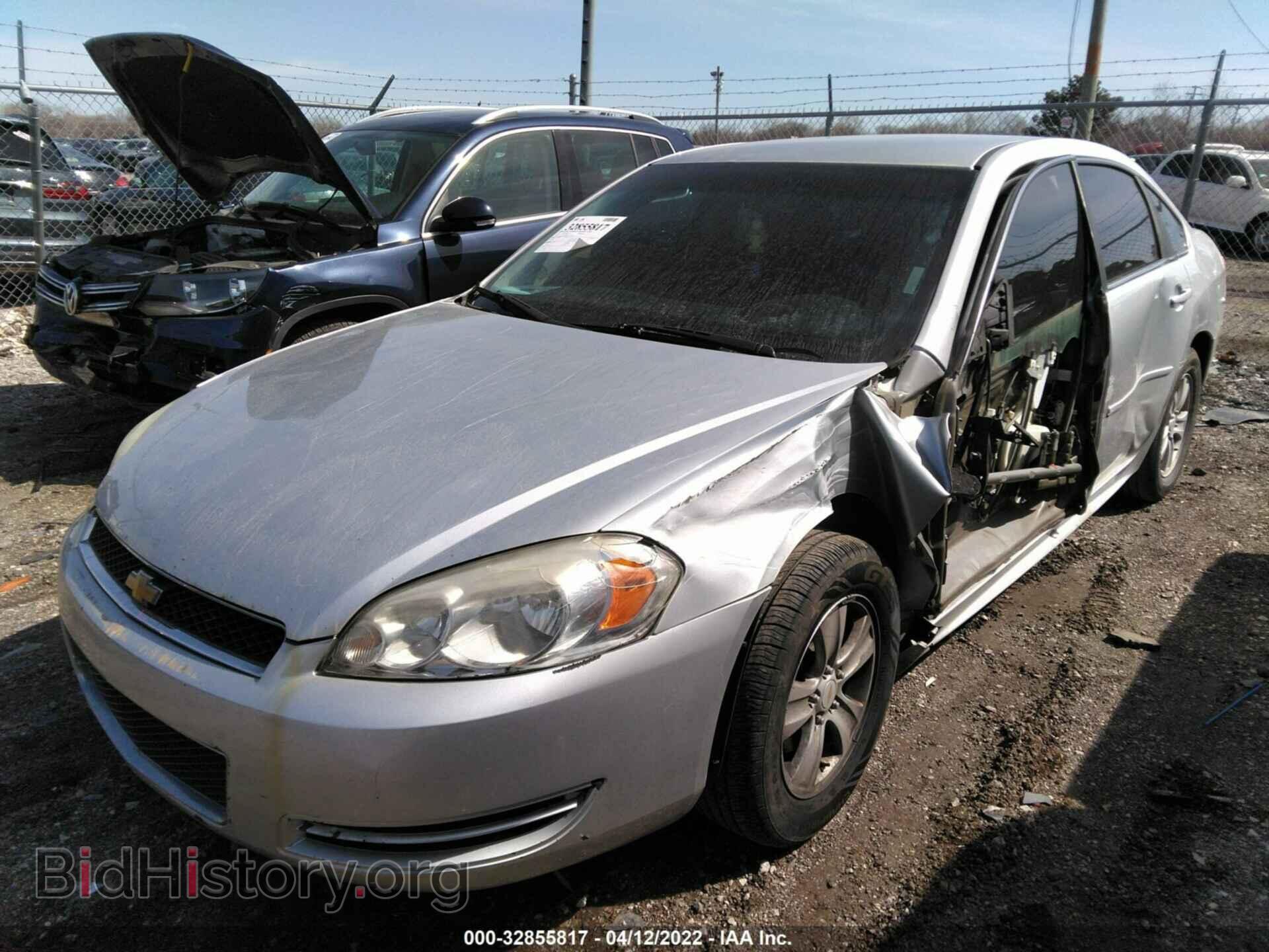 2012 CHEVROLET IMPALA - VIN: 2G1WF5E33C1121079 - Фото 2